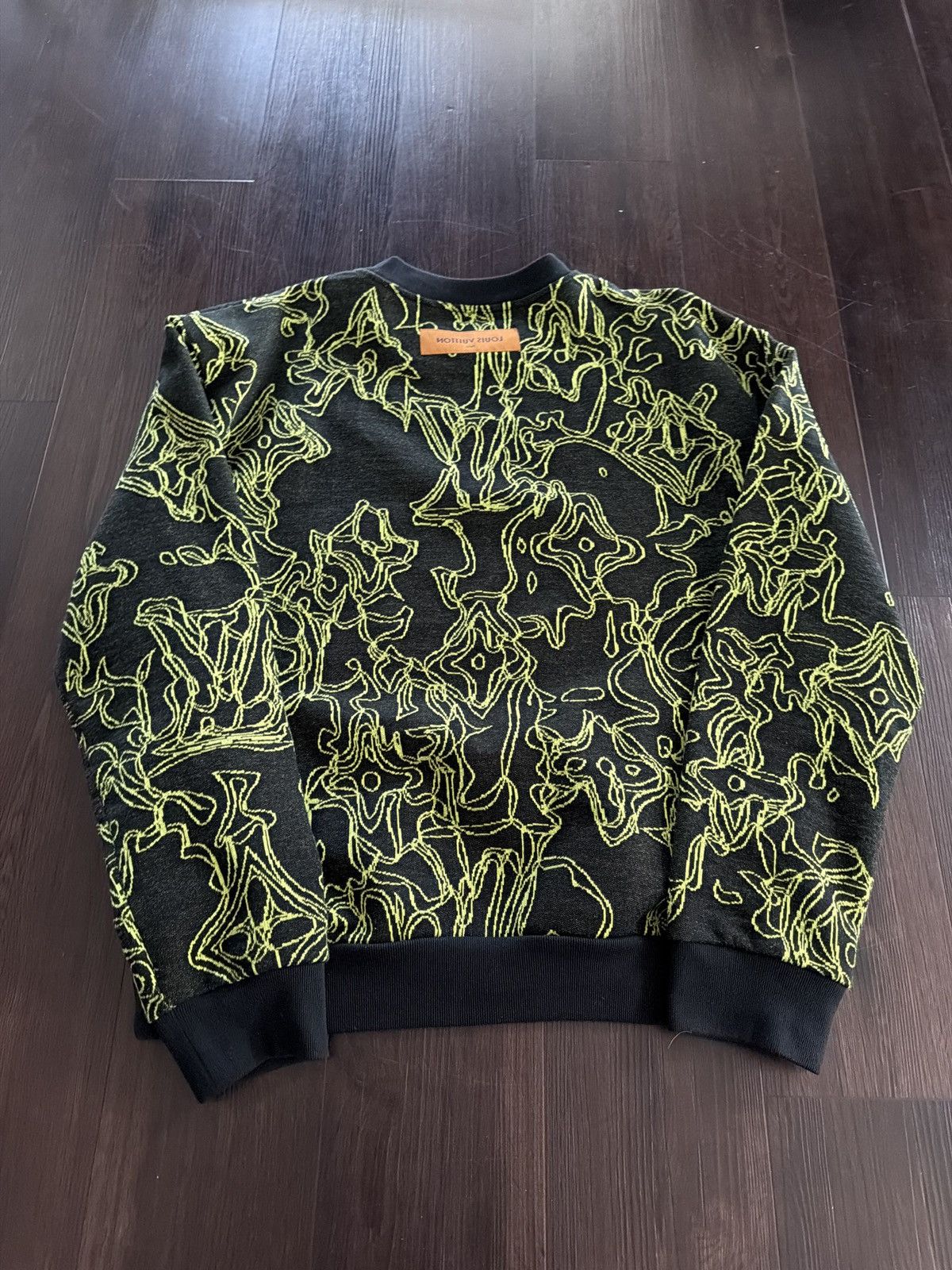 Louis Vuitton Louis Vuitton Wavy Intarsia Knit Crewneck Size US M / EU 48-50 / 2 - 2 Thumbnail