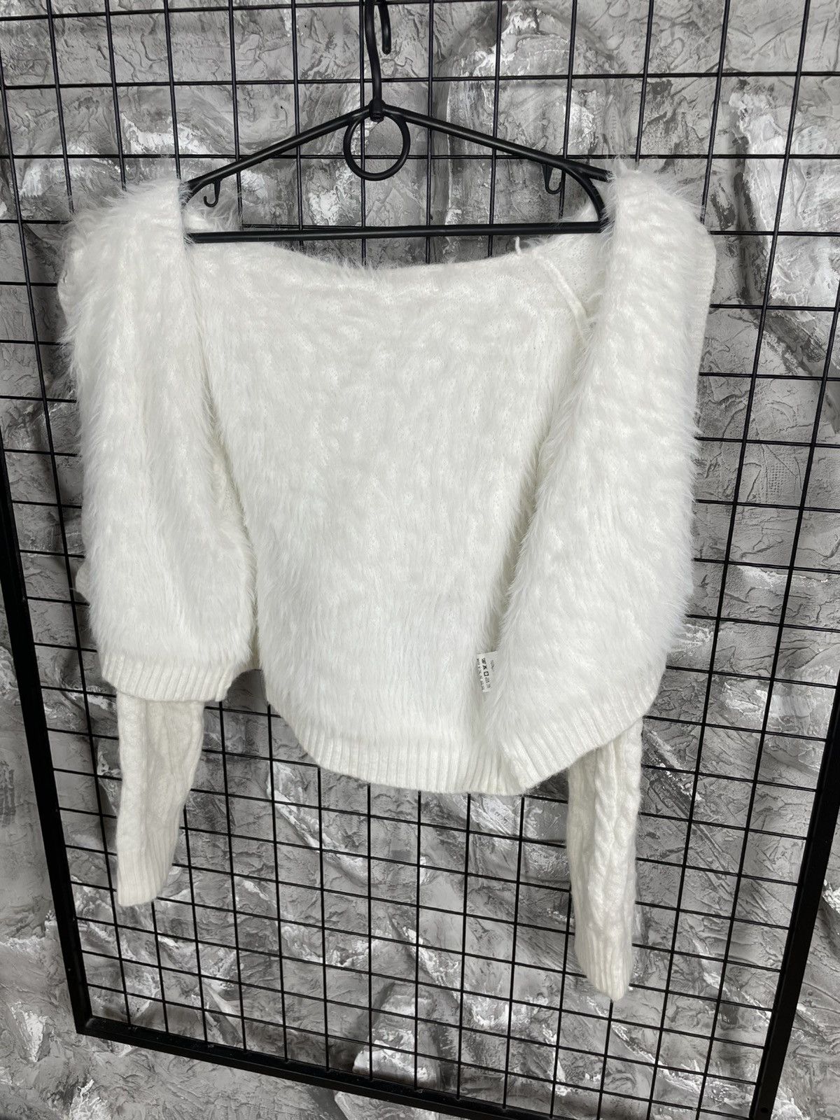 If Six Was Nine Y2K Vintage Soft Fur Cropped Jacket Grunge LGB Japanese Vibe Size M / US 6-8 / IT 42-44 - 9 Thumbnail