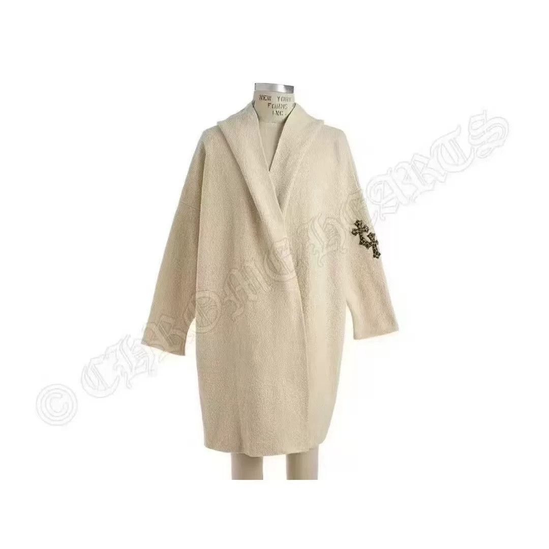 Chrome Hearts Chrome Hearts Leopard Cross Cashmere Coat Size US XL / EU 56 / 4 - 1 Thumbnail