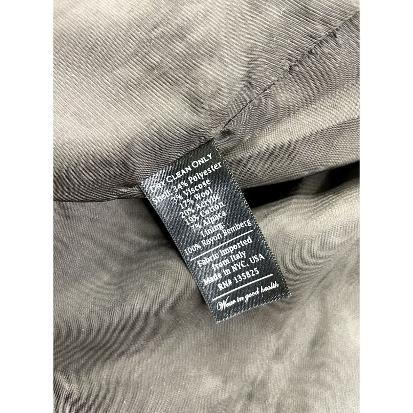 Vintage No.6 Store New York Wilson Jacket Oat Womens L Shacket Wool Snap Jackets Womens L Oat No.6Style Art Designer Vintage No Size L / US 10 / IT 46 - 4 Thumbnail