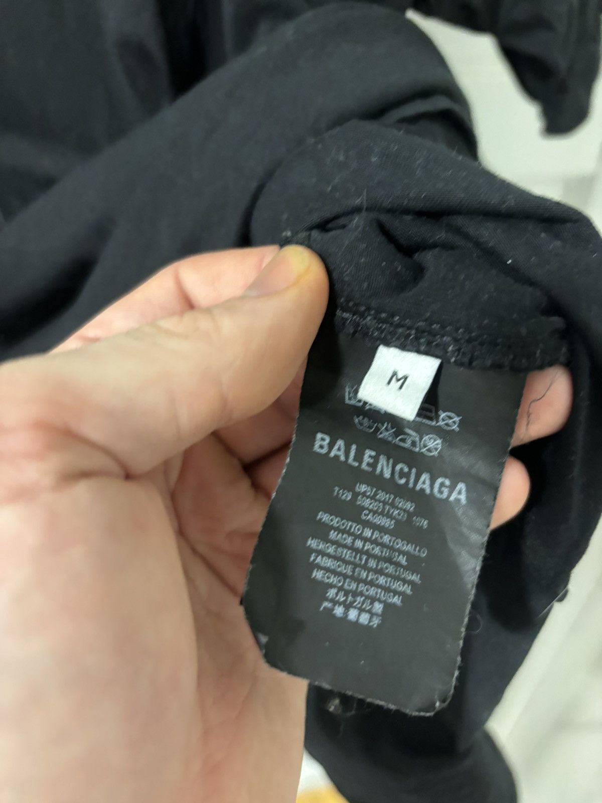 Balenciaga Logo tee Size US M / EU 48-50 / 2 - 5 Thumbnail