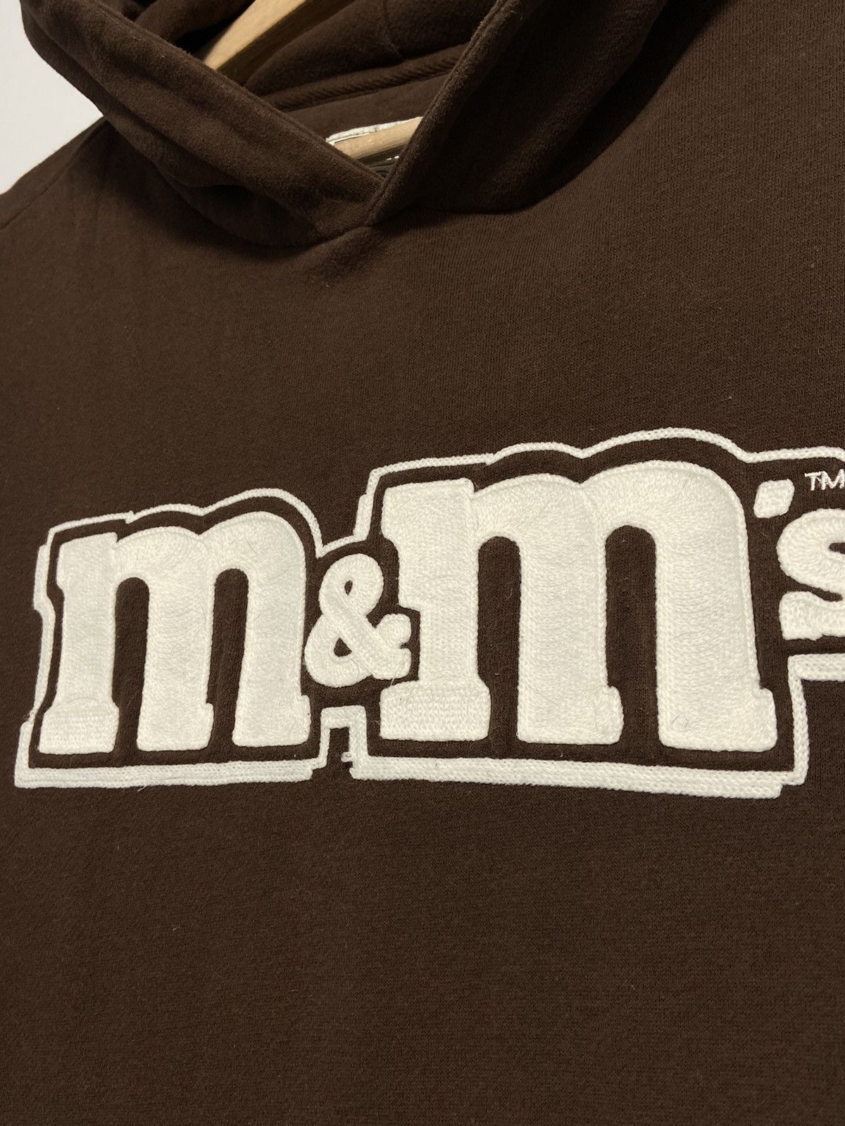 Vintage Y2K Very Rare Vintage M&M's Big Embroidered Logo Hoodie Size US M / EU 48-50 / 2 - 5 Thumbnail