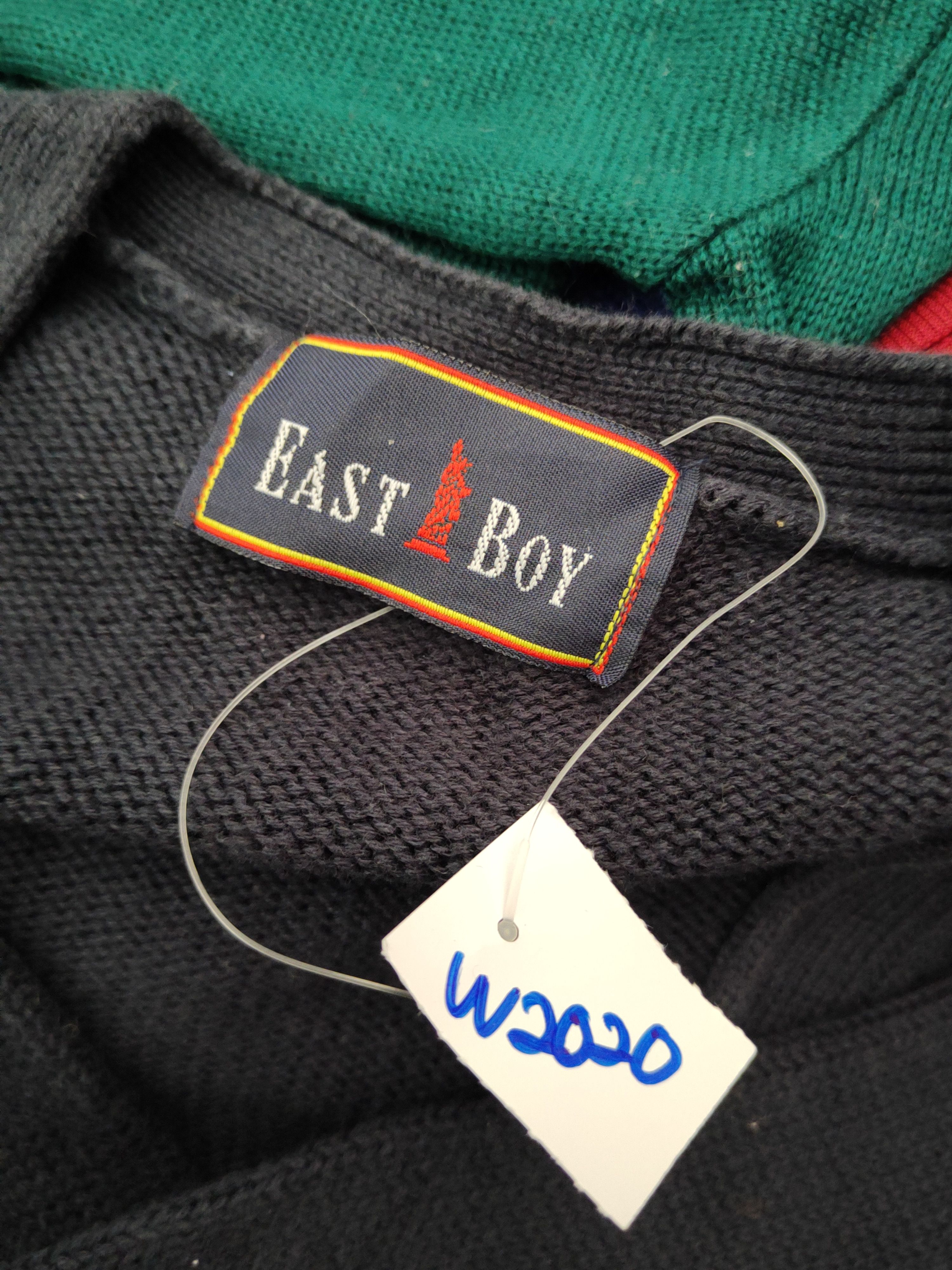 Homespun Knitwear × Japanese Brand East Boy Navy Knitwear Cardigan #W2020 Size US M / EU 48-50 / 2 - 13 Thumbnail