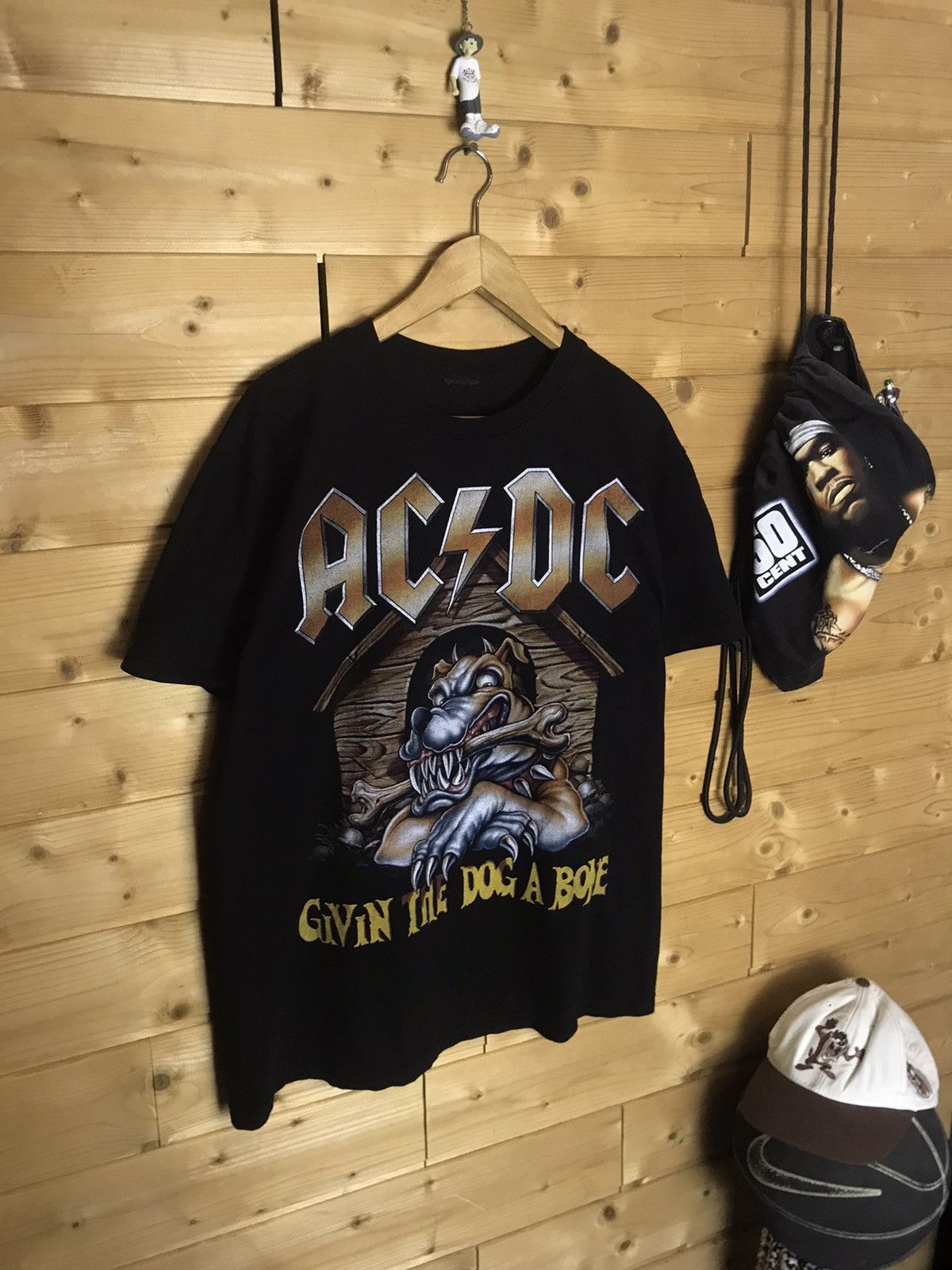 90s FUCT AC/DC ヴィンテージTシャツ FUCT × Streetwear × Vintage