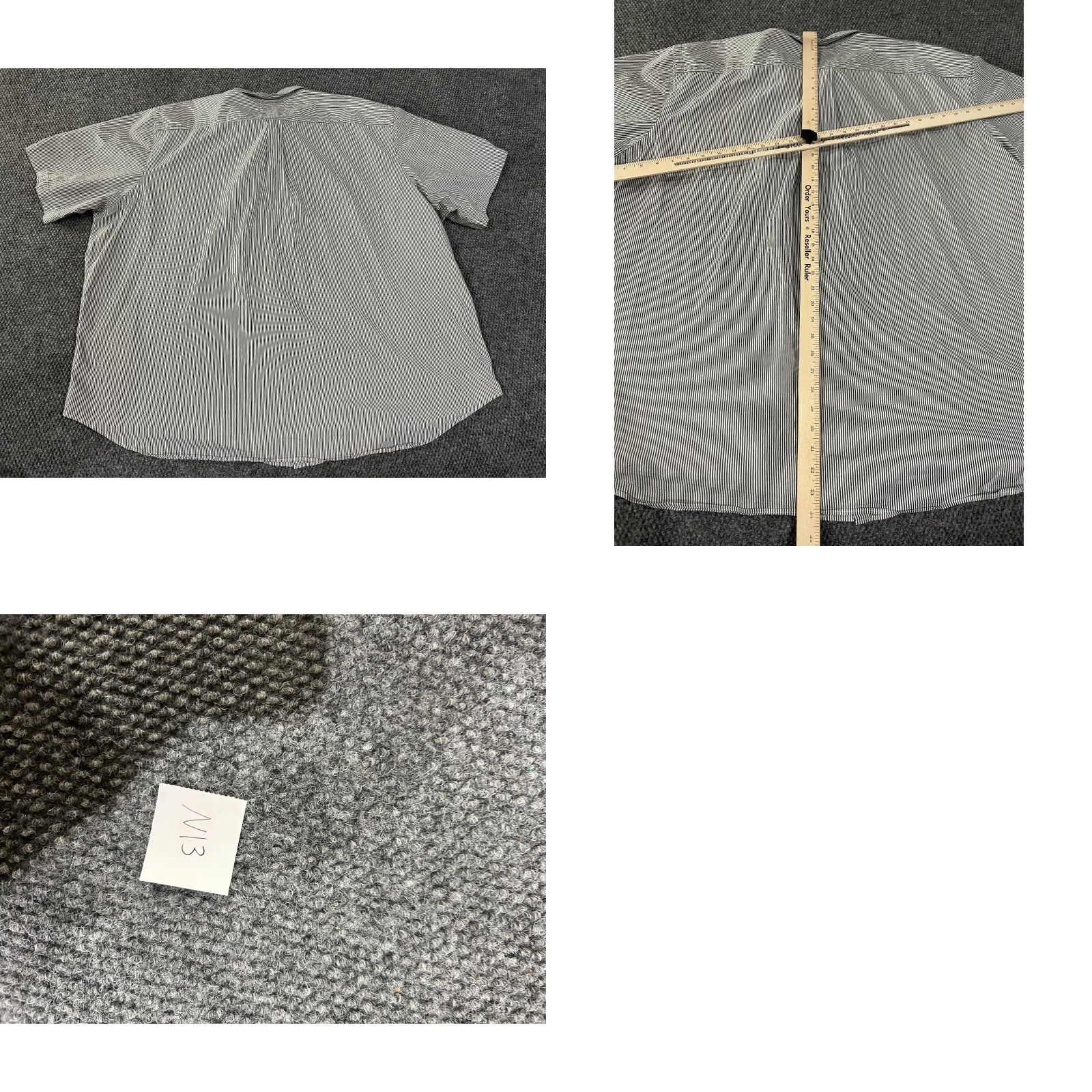 Ralph Lauren Ralph Lauren shirt Mens 4XB blue pony white striped button front classic fit Short Sleeve Button-Up Big & Tall Casual Vintage: No (omit) Size US XXL / EU 58 / 5 - 8 Thumbnail