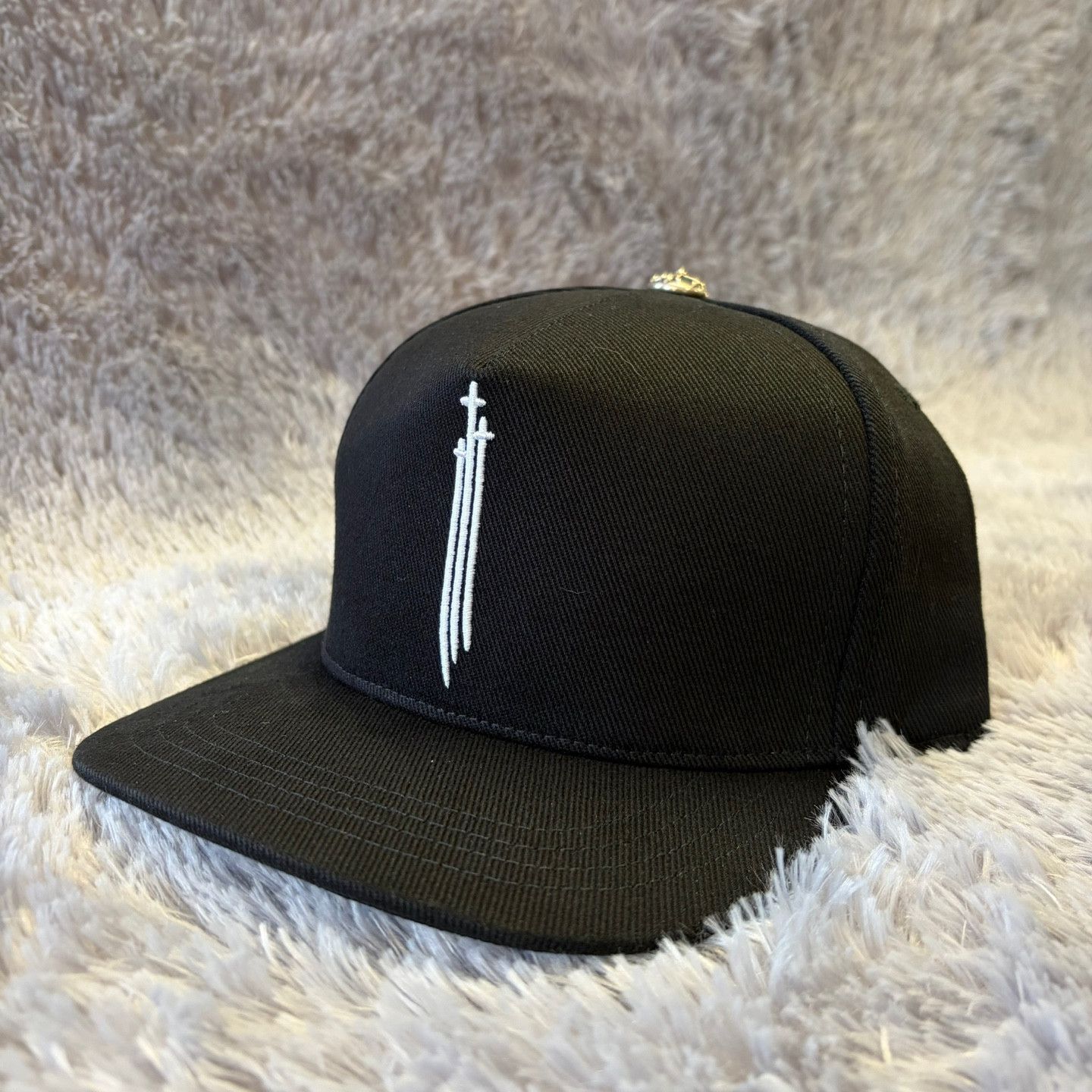 Chrome Hearts RS3 Denim Baseball Cap Black Size ONE SIZE - 1 Thumbnail