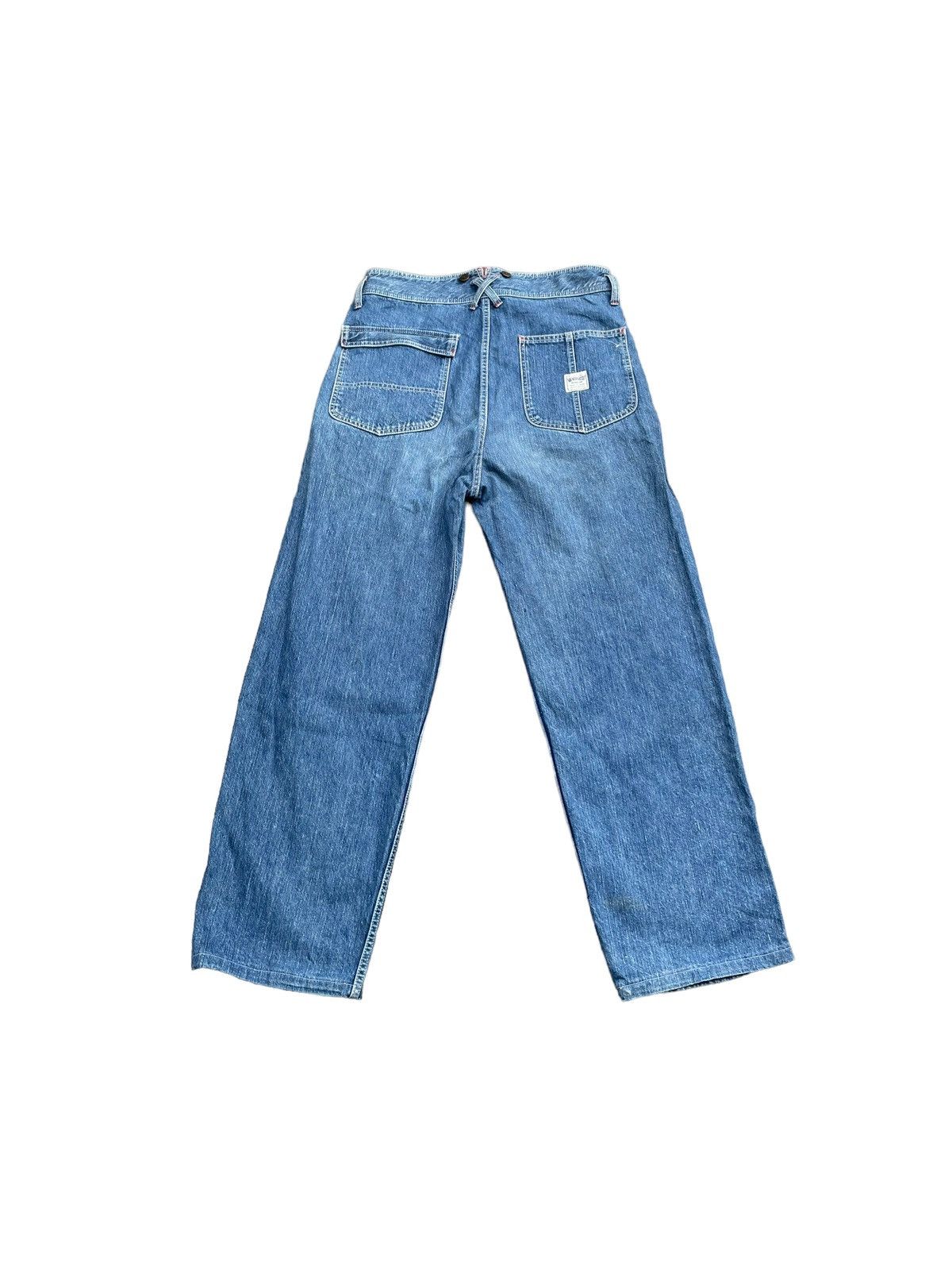 Japanese Brand Vintage Mens Batsu Denim Size US 34 / EU 50 - 7 Thumbnail