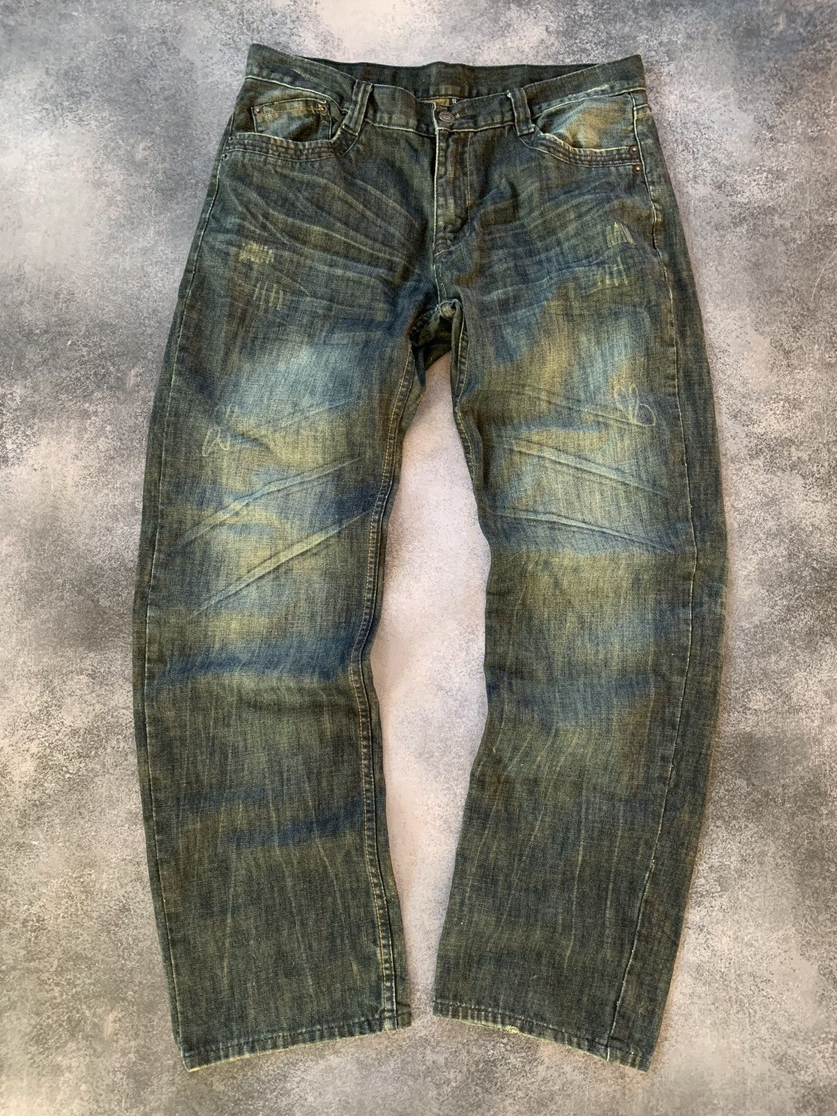 Hysteric Glamour × If Six Was Nine × Japanese Brand 💥 HYSTERIC GLAMOUR BALENCIAGA STYLE JAPANESE JEANS Size US 34 / EU 50 - 2 Thumbnail