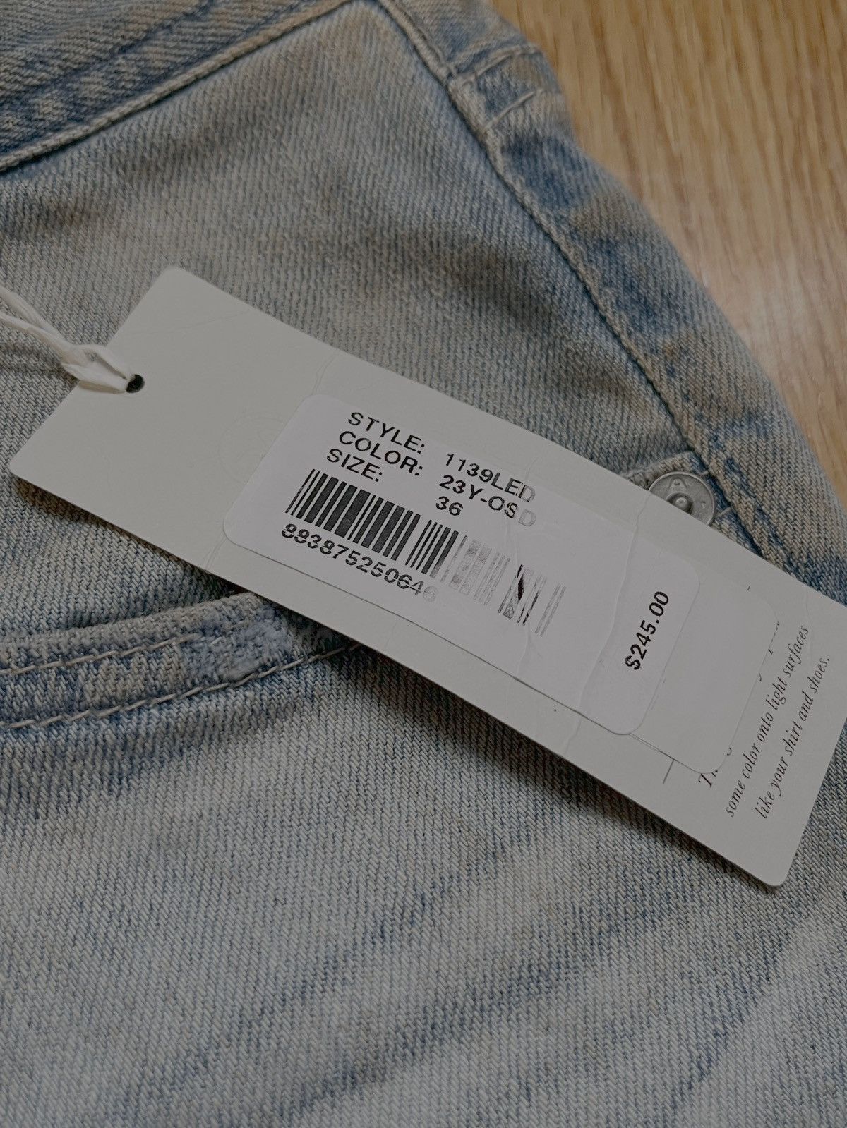 AG Adriano Goldschmied AG The Dylan Slim Skinny Jeans Size 36 - Brand New Size US 36 / EU 52 - 8 Thumbnail