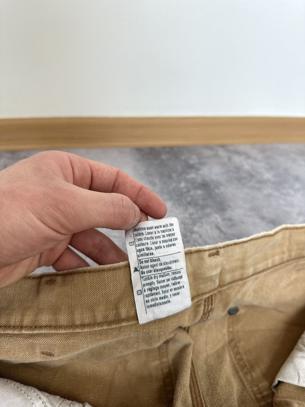 Carhartt Vintage 90s Carhartt USA Double Knee Distressed Work Pants Size US 32 / EU 48 - 15 Thumbnail