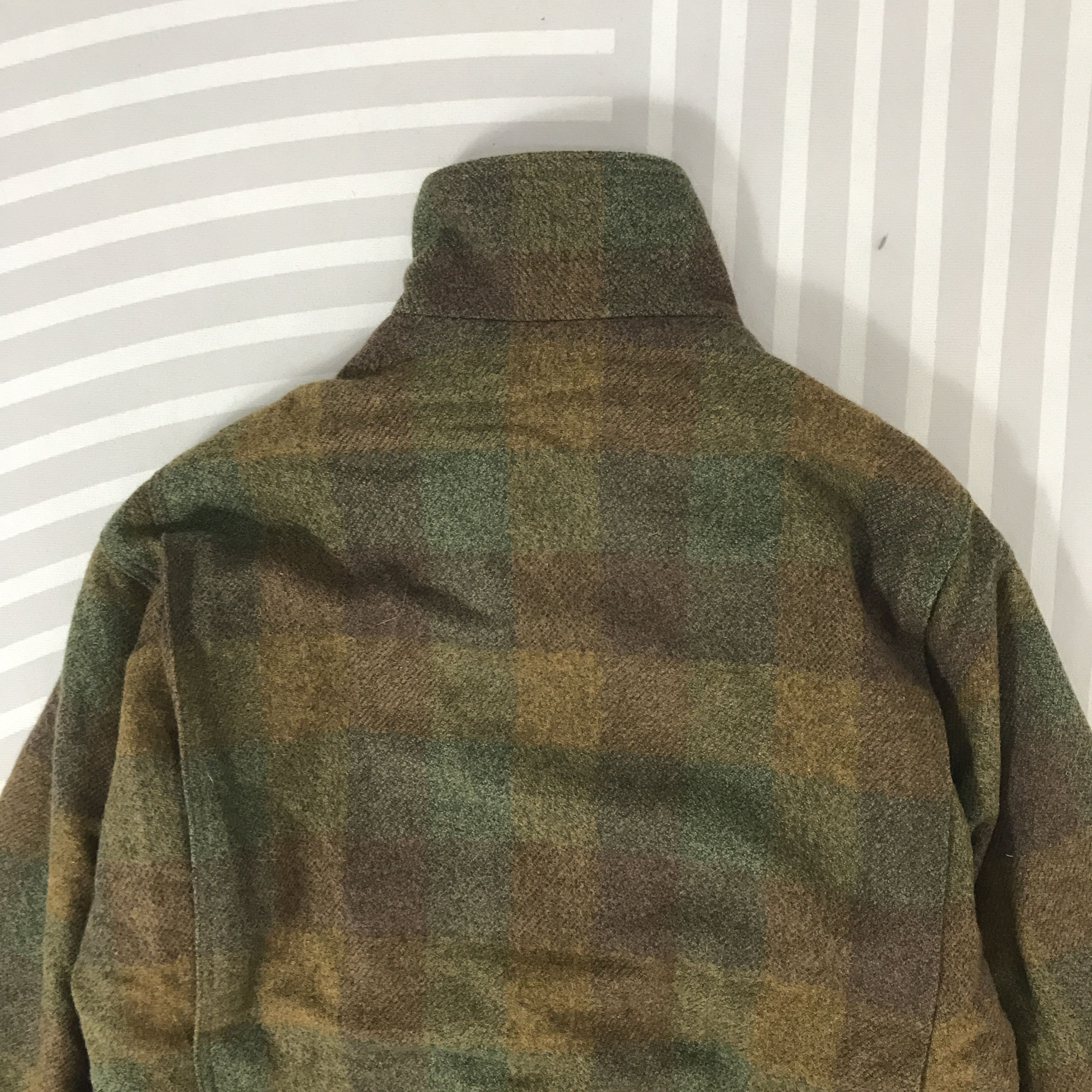 Paul Stuart Vintage Paul Stuart Wool Tartan zipper Jacket Size US S / EU 44-46 / 1 - 4 Thumbnail