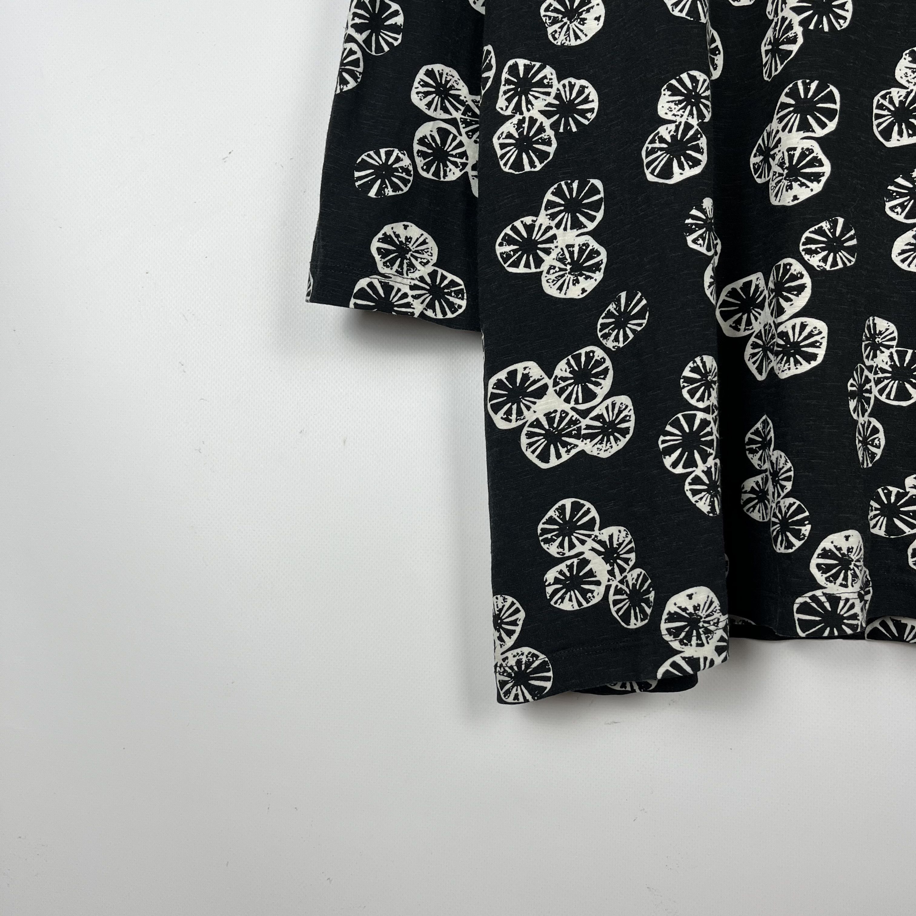 Gudrun Sjoden Ladies Gudrun Sjoden Corallo Pattern 3/4 Sleeve Tunic Blouse Size XL / US 12-14 / IT 48-50 - 10 Thumbnail