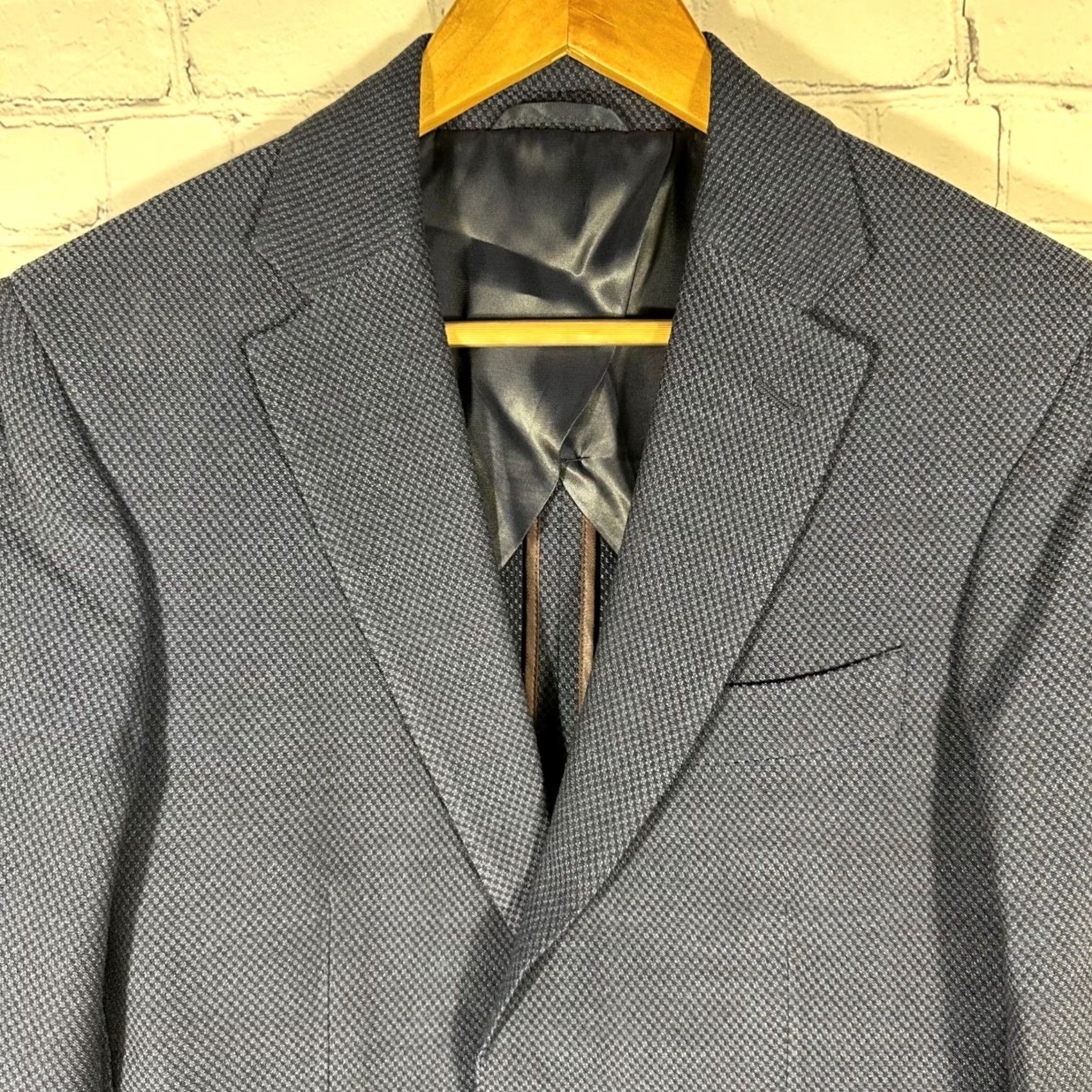 Rodd & Gunn Rodd & Gunn Ellesmere Jacket Blazer XS Mens Dusk Blue Wool Blend Notch Lapel Two-Button Front Sport Coat Regular Fit Size 34R - 2 Thumbnail