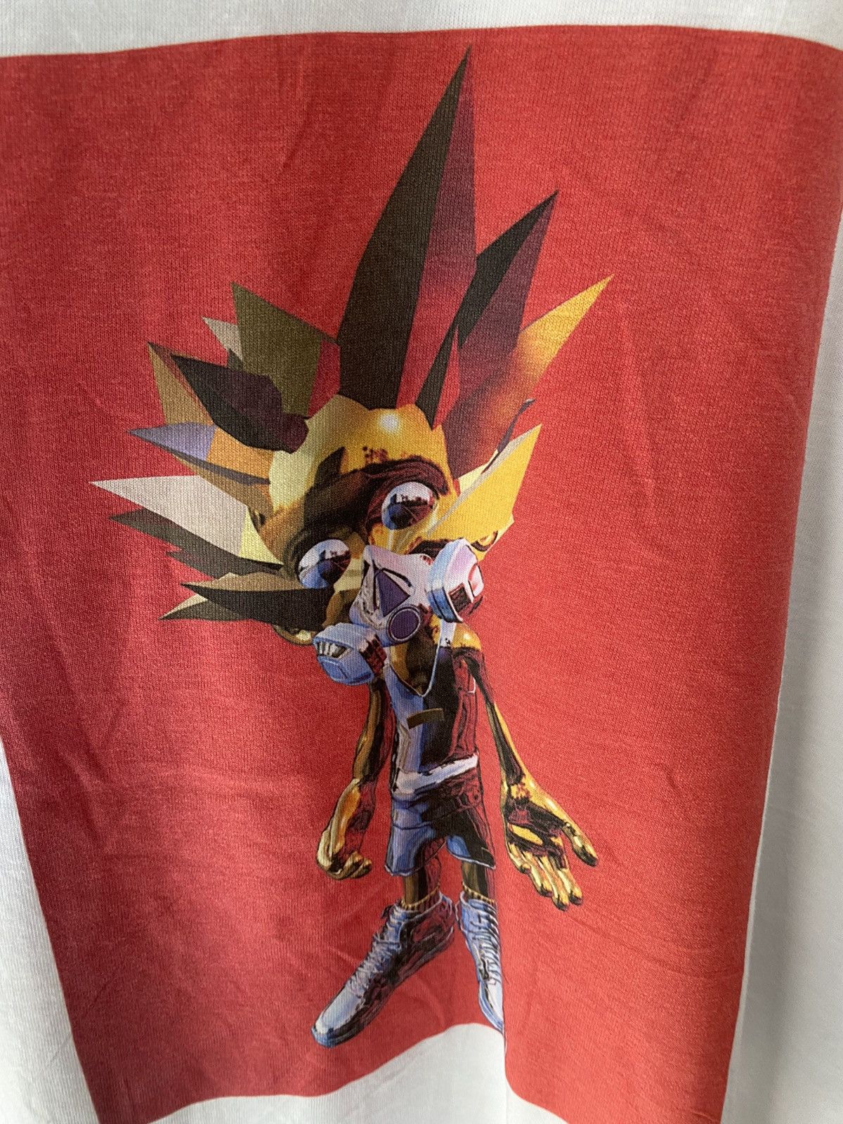 Japanese Brand 2000s YASUMASA YONEHARA Cyberpunk Skate Grafiti art x beams Size US XL / EU 56 / 4 - 4 Thumbnail