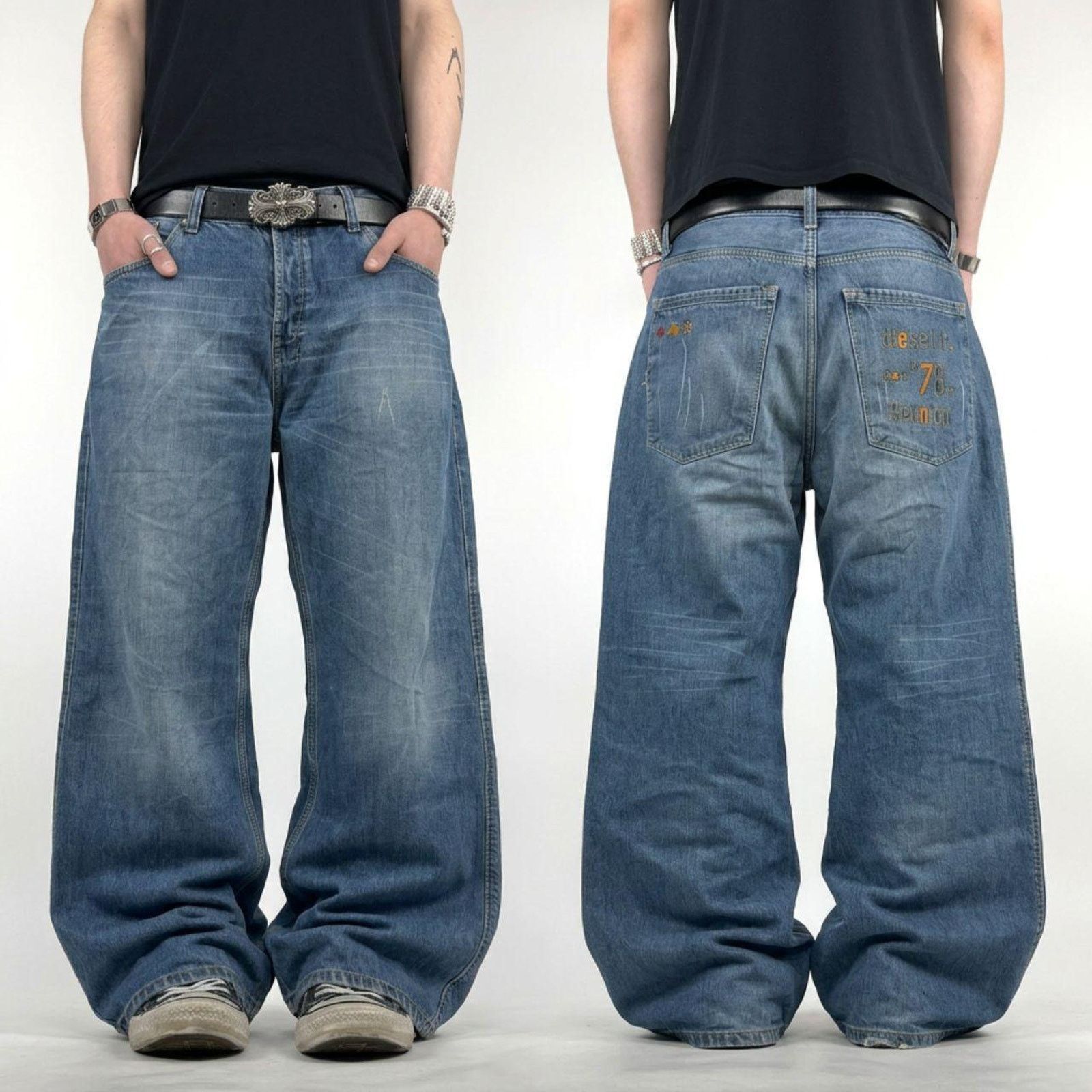 Diesel Y2K Vintage Diesel X-Rotuck Jeans Pants | Grailed