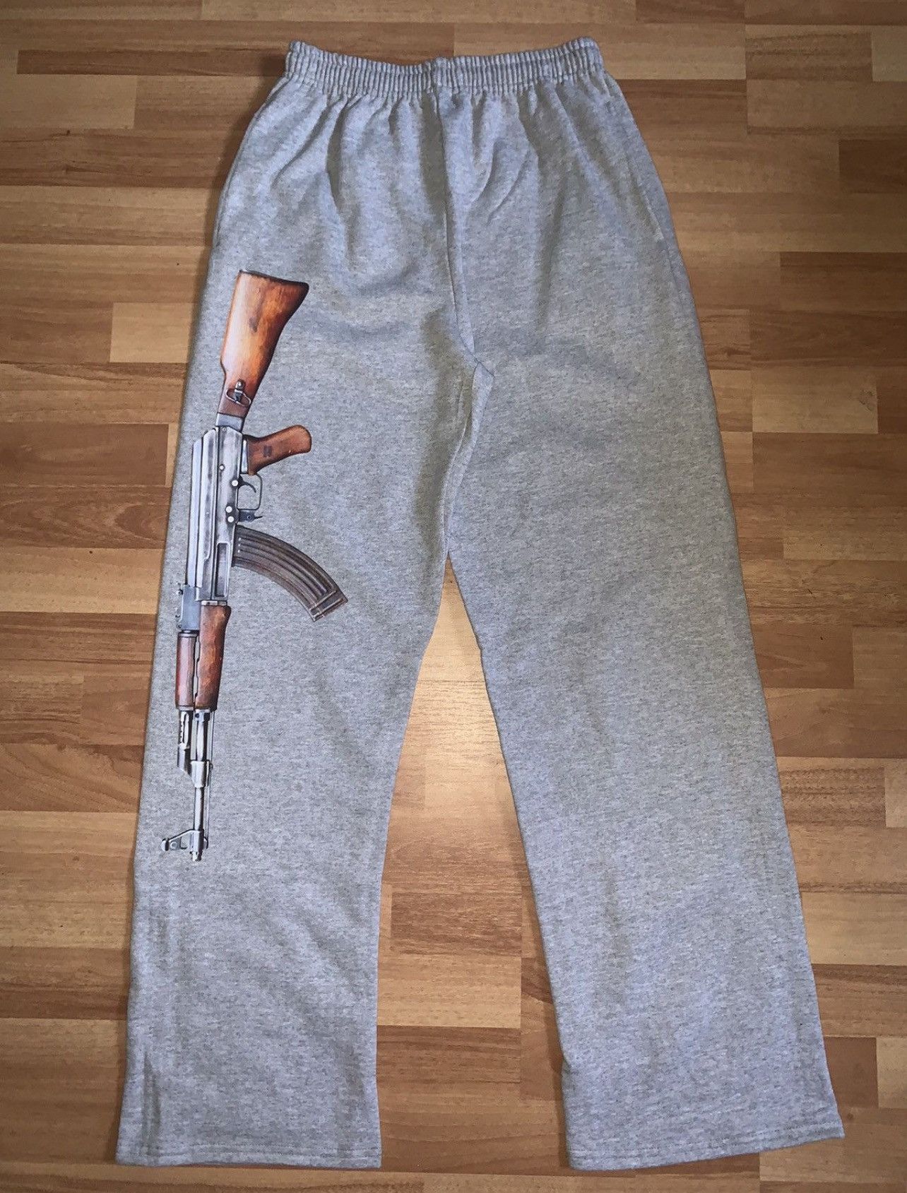 Japanese Brand × Vintage Black & Grey AK47 Sweatpants Bundle Size US 34 / EU 50 - 2 Thumbnail