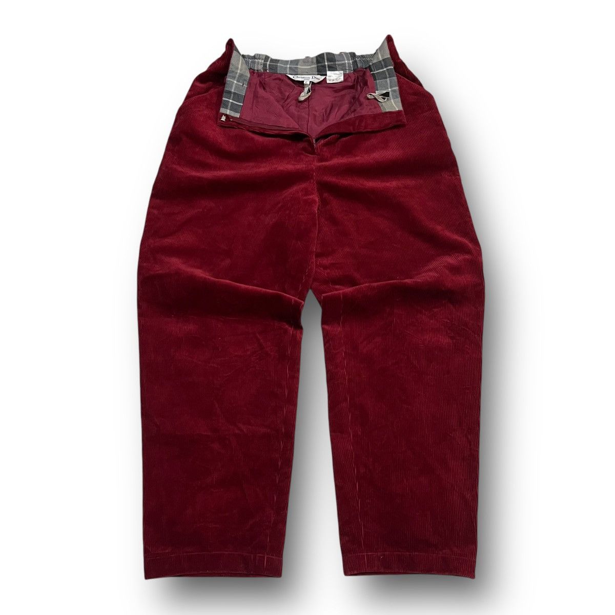 Christian Dior Monsieur Vtg Christian Dior Sport Corduroy Pants Size US 29 - 4 Thumbnail