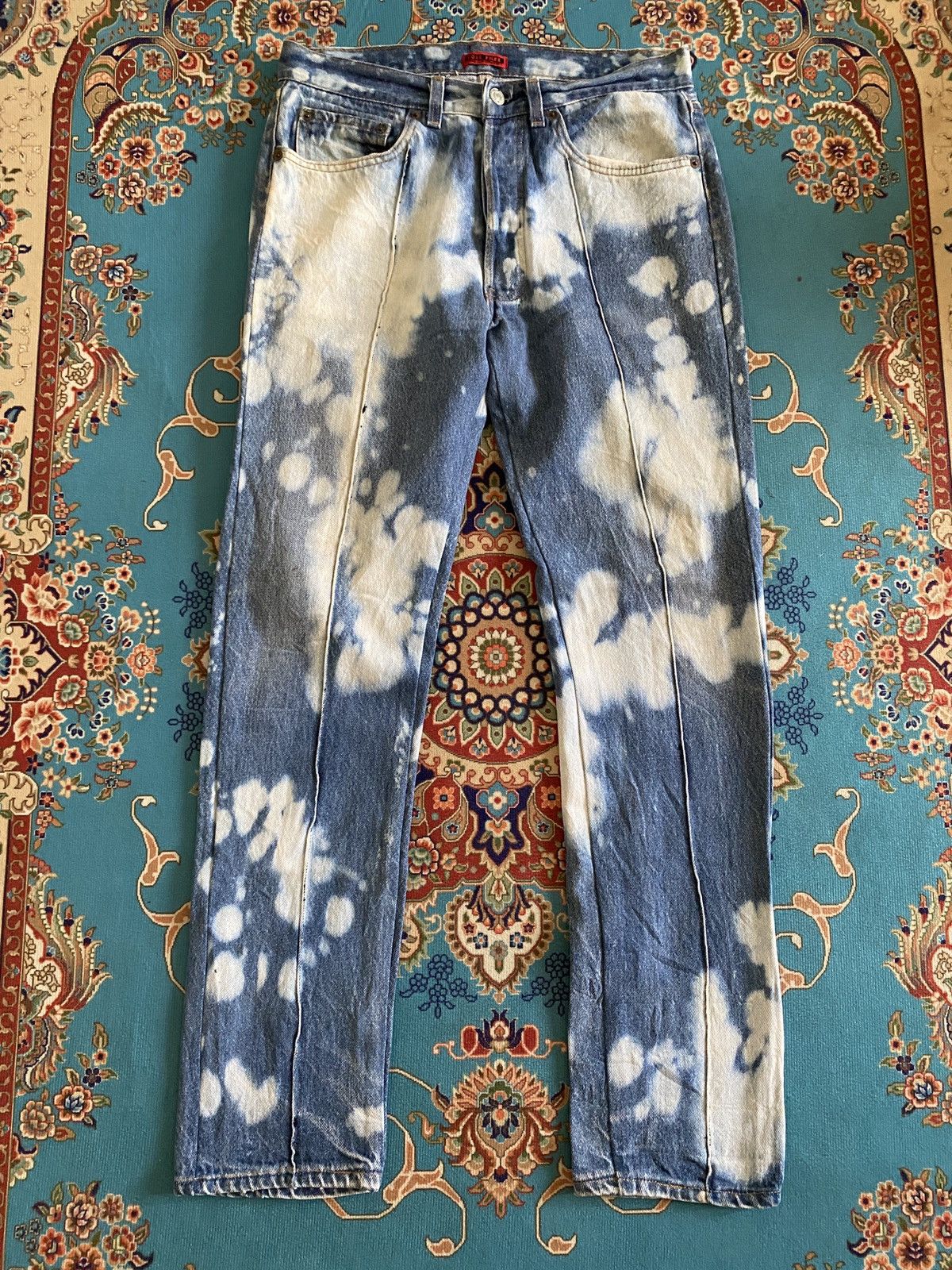 Japanese Brand × Levi's × Levi's Vintage Clothing Vintage Levi’s X Fine Garment Toll Free Remake Jeans Size US 30 / EU 46 - 2 Thumbnail