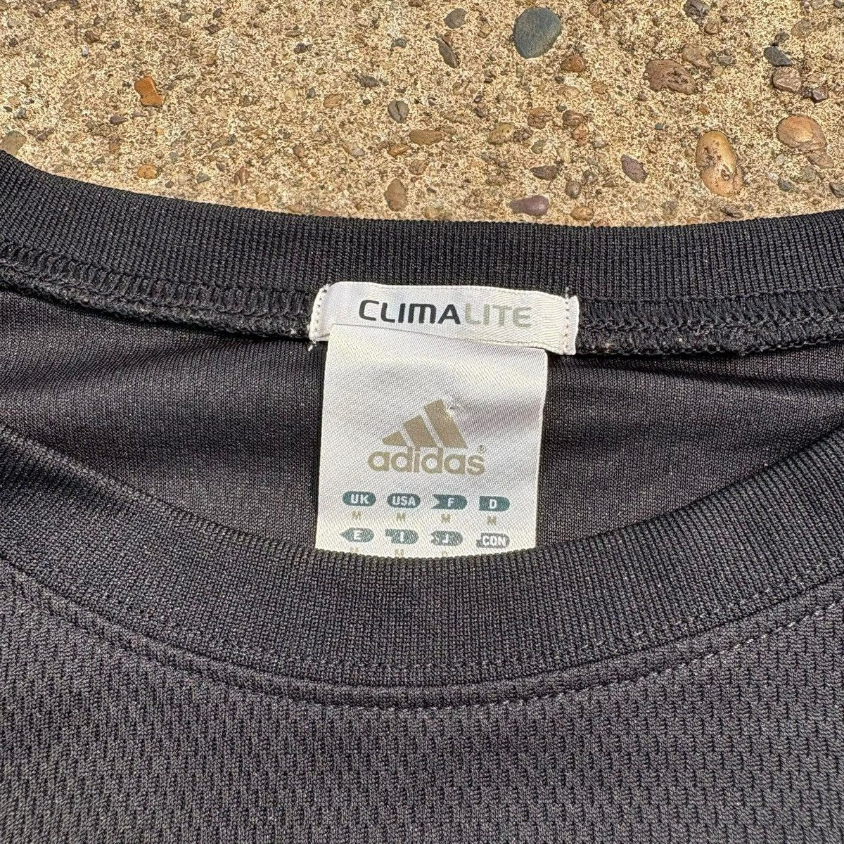 Adidas Adidas Climalite Black Long Sleeve Tee Size US M / EU 48-50 / 2 - 2 Thumbnail