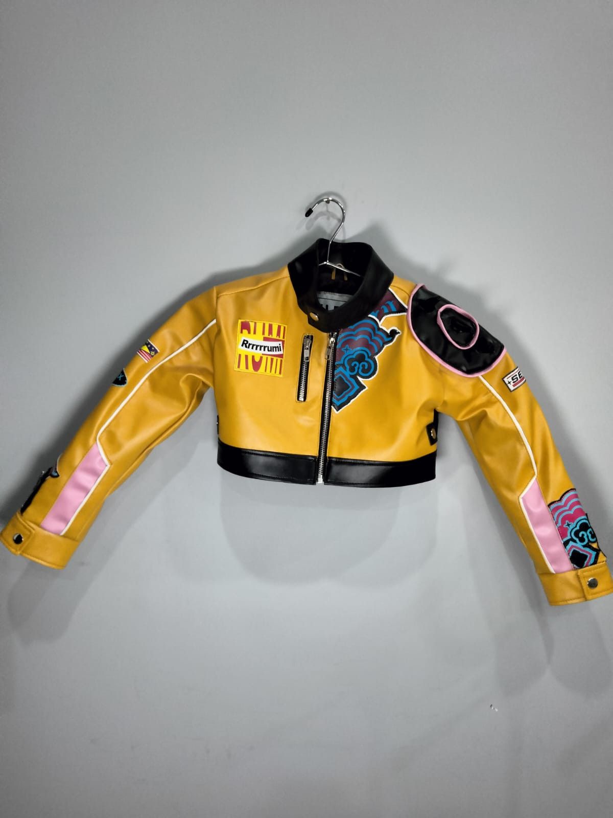 Other ✨ Anime Cosplay Cropped Jacket Vegan Leather Size S / US 4 / IT 40 - 1 Thumbnail