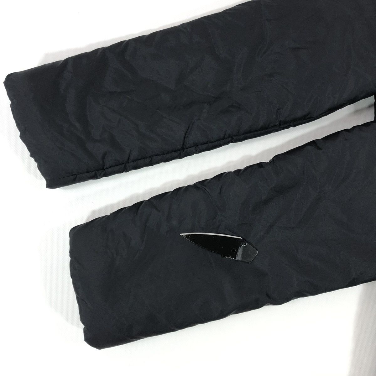 Jean Paul Gaultier Junior GAULTIER Logo Black Polyester Parka Puffy Coat Full-Zip Jacket Size XXS / US 00 / IT 34 - 18 Thumbnail