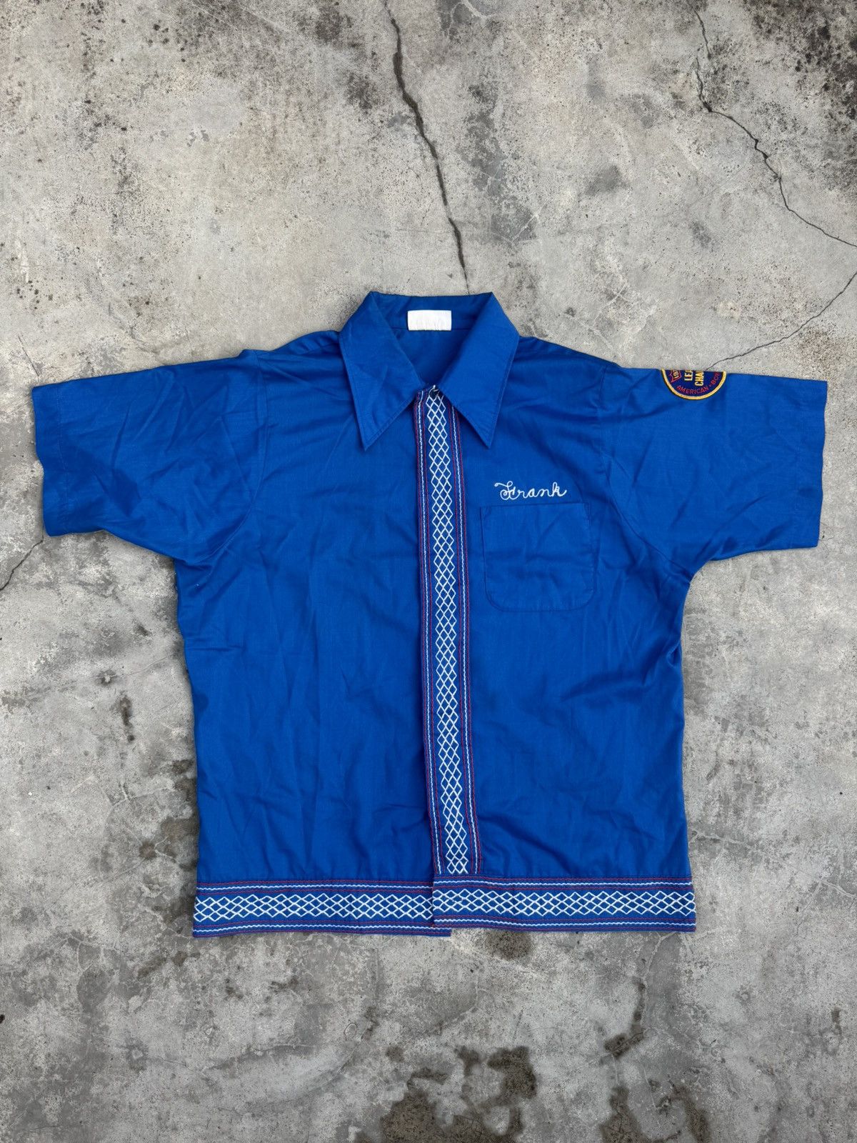 Vintage 1970s King Louie Bowling Shirt Size US L / EU 52-54 / 3 - 1 Thumbnail