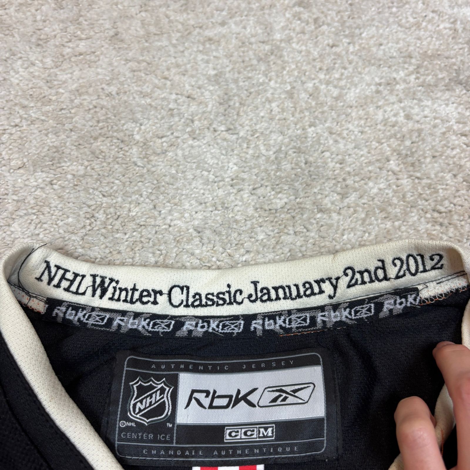 Reebok Reebok Philadelphia Flyers Talbot #27 Winter Classic Jersey Size US M / EU 48-50 / 2 - 6 Thumbnail