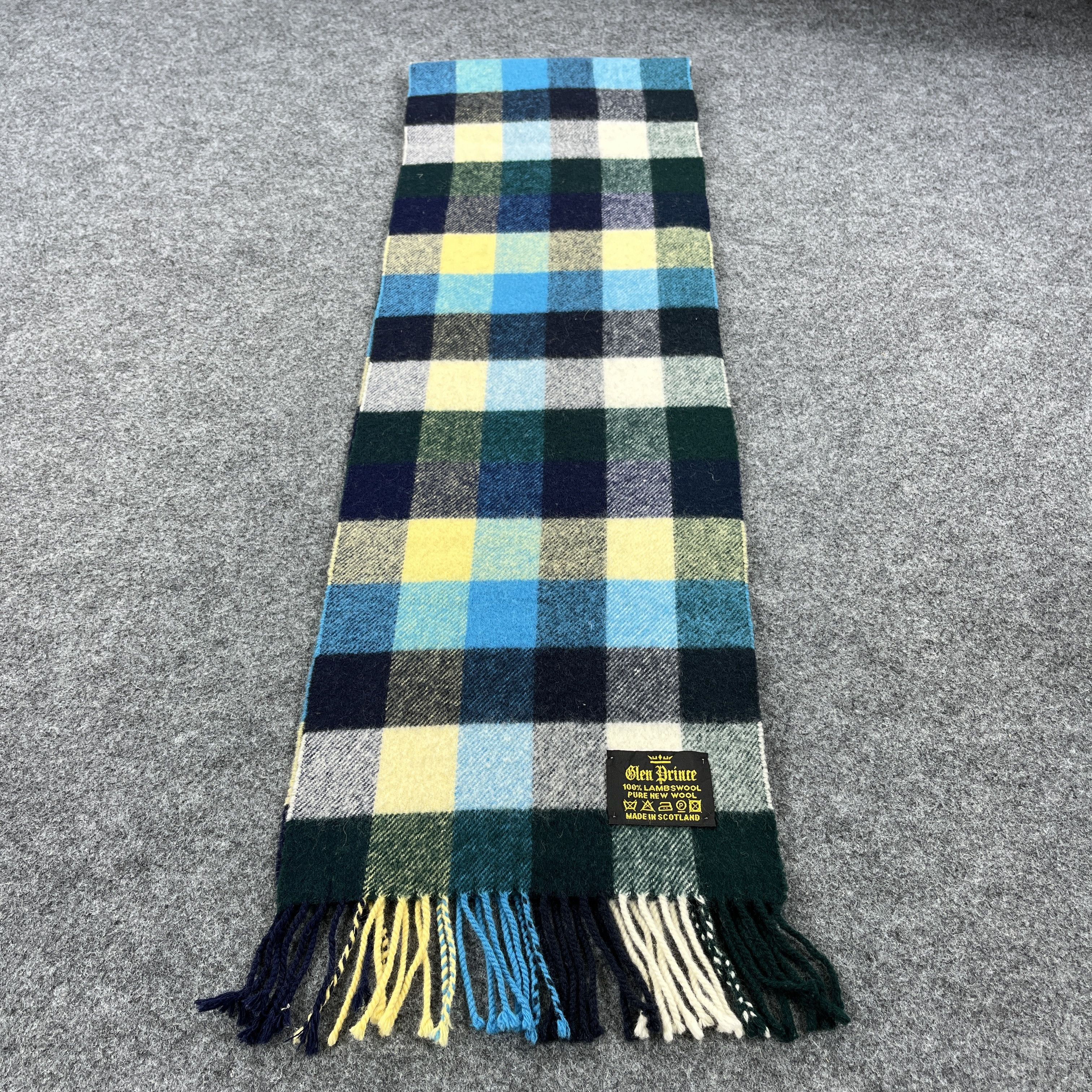 Vintage Glen Prince Scarf / Muffler / Neckwear T1557 Size ONE SIZE - 2 Thumbnail
