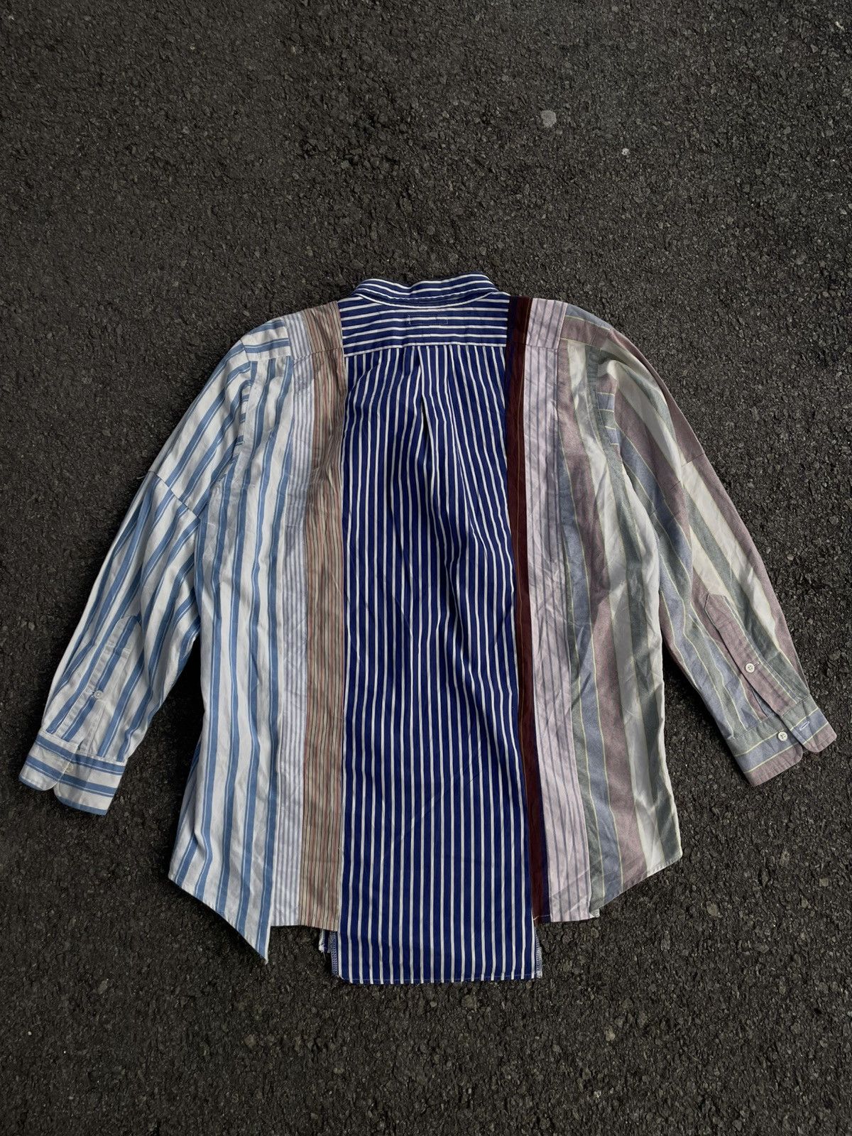 J.S. Homestead J.S Homestead | Patchwork Striped Shirt Size US M / EU 48-50 / 2 - 8 Thumbnail