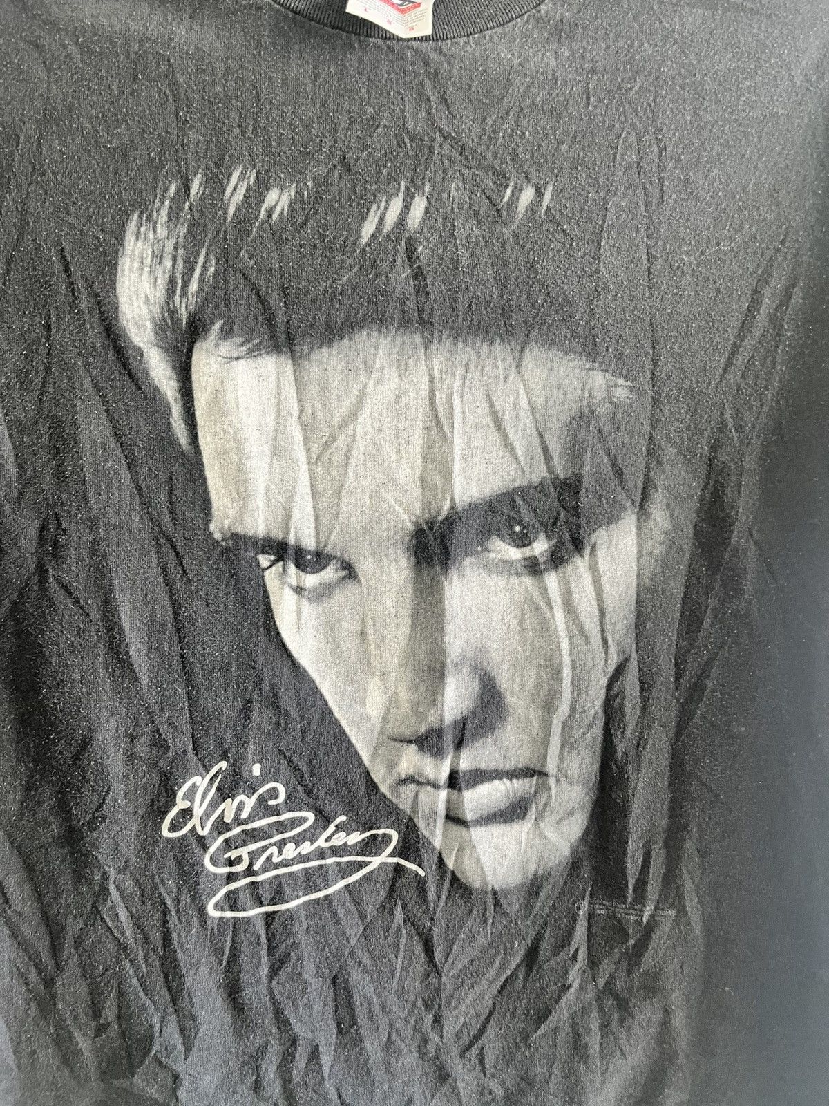 AAA Elvis Presley Vintage T Shirt Size US L / EU 52-54 / 3 - 3 Thumbnail
