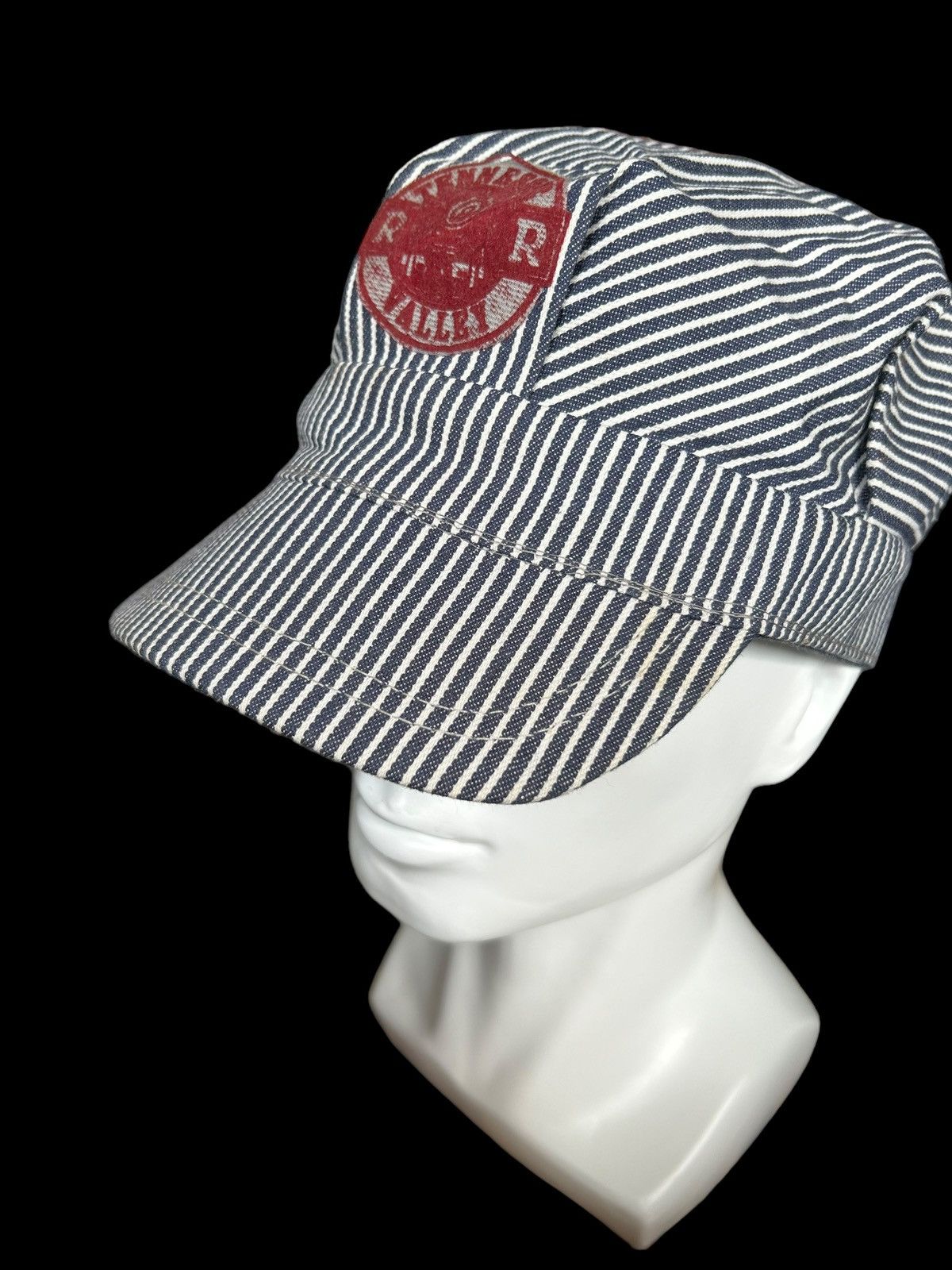 Japanese Brand × Kapital × Vintage HICKORY HAT VINTAGE RAILROAD OFFICER DESIGN Size ONE SIZE - 7 Thumbnail