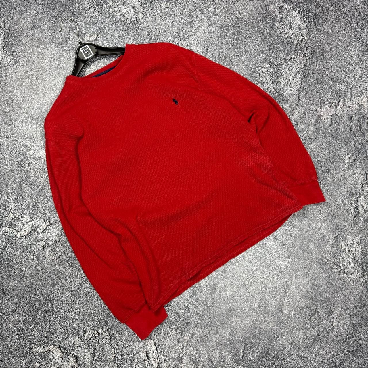 Polo Ralph Lauren Vintage Polo Ralph Lauren American Knit Red Sweater Size M Size US L / EU 52-54 / 3 - 1 Thumbnail