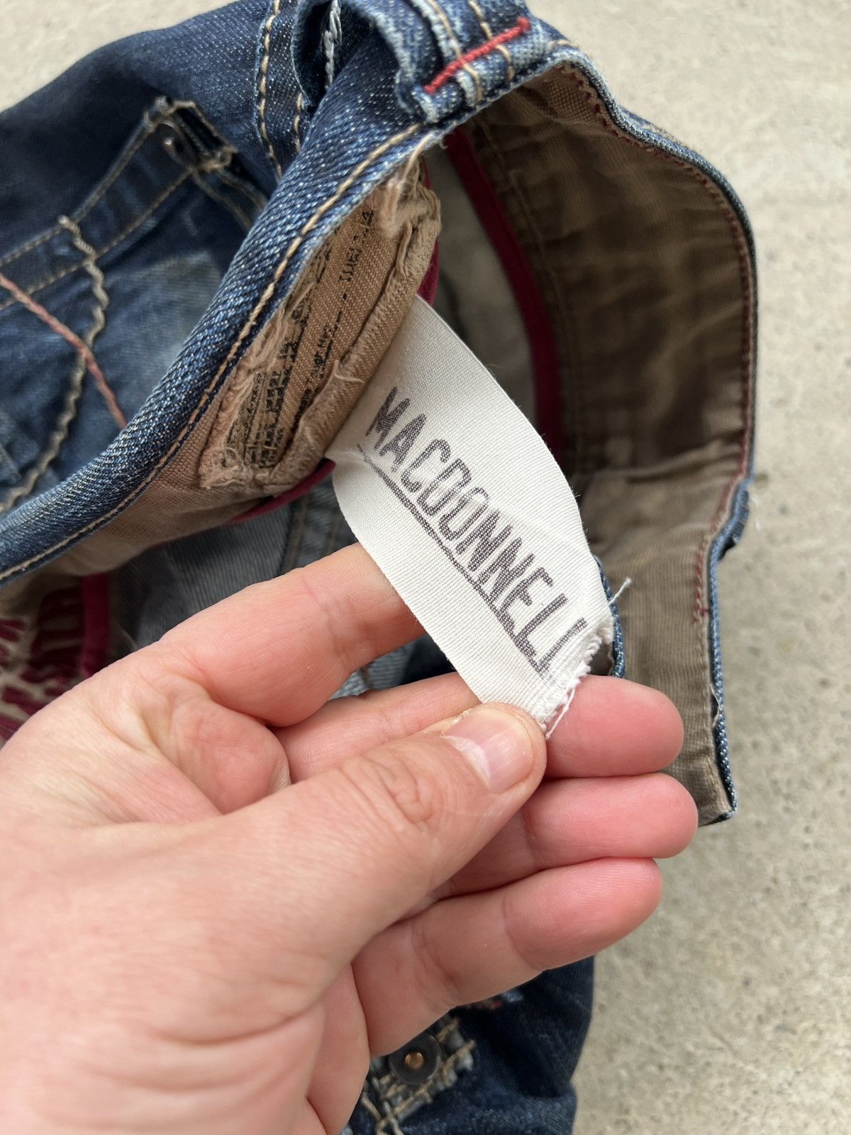 Vintage Y2K Tough Jeansmith Jeans Size US 36 / EU 52 - 9 Thumbnail