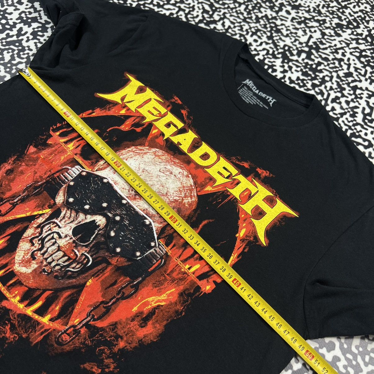 Megadeth Vintage Y2K Megadeth Band Rock Tour Metal Style T-shirt Size US M / EU 48-50 / 2 - 15 Thumbnail