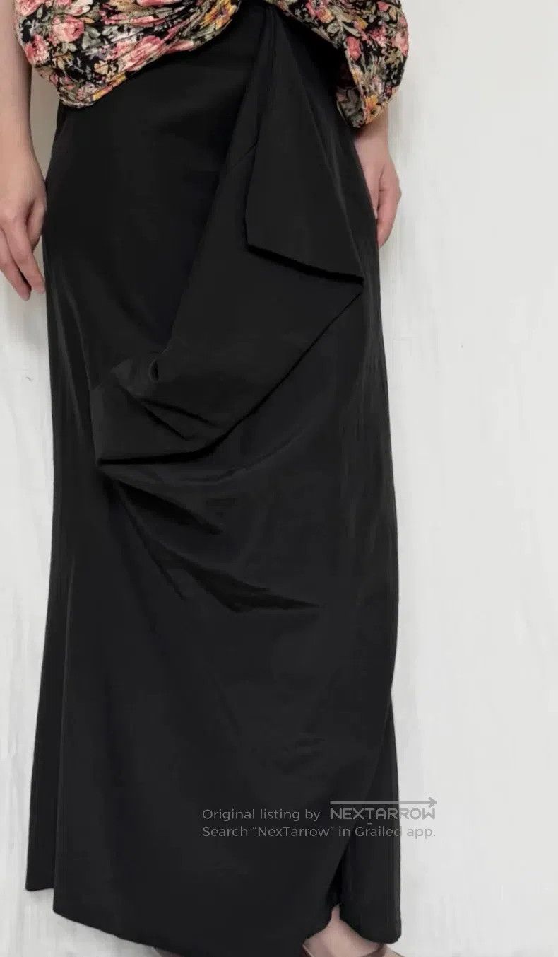 Yohji Yamamoto YOHJI YAMAMOTO size L Silk Skirt Size 24" / US 00 / IT 34 - 1 Thumbnail