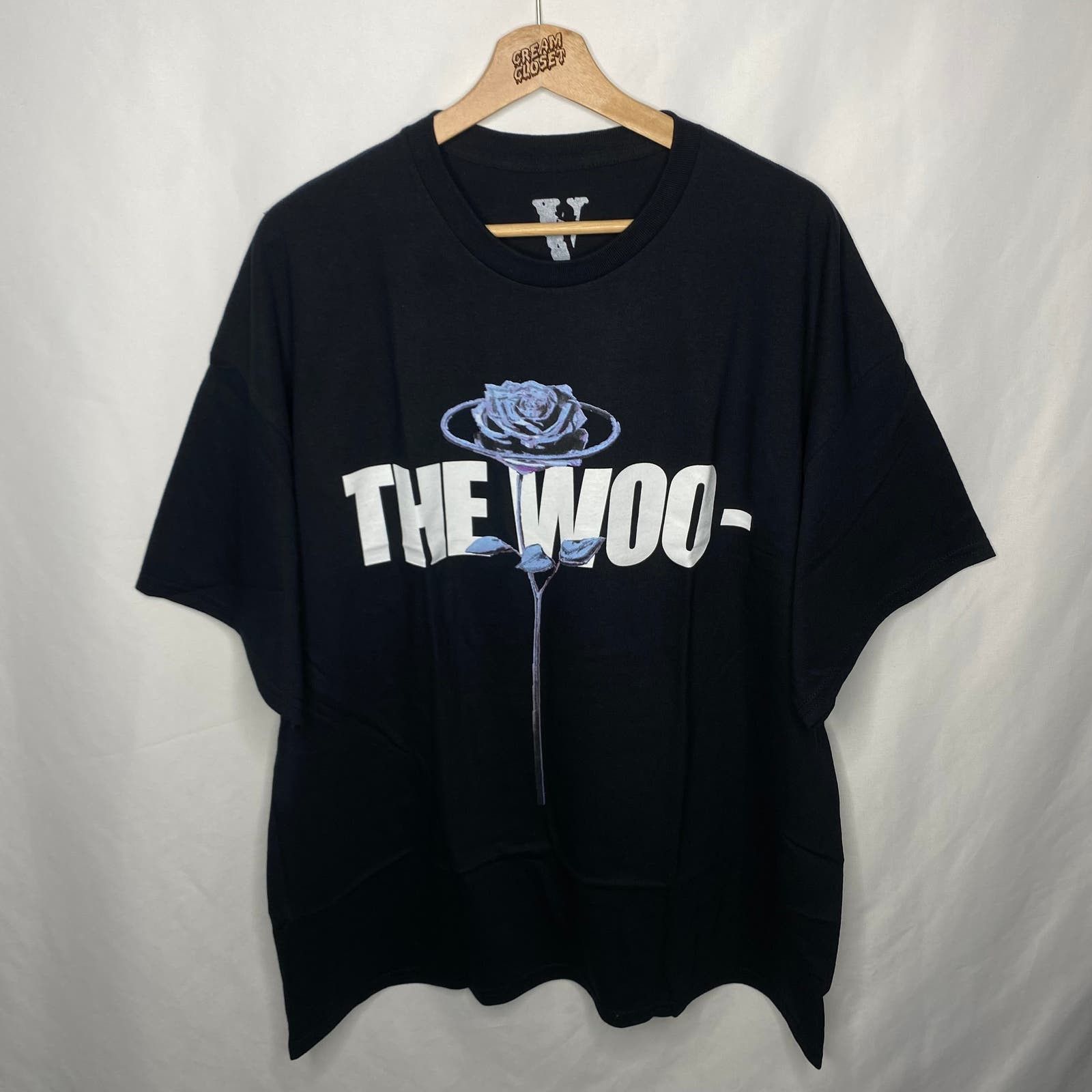 Vlone Pop Smoke Shoot for the Stars The Woo Rose Tour Merch Tee Grailed