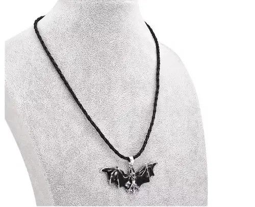 Japanese Brand × Jewelry Bat Rope Black Necklace Chain goth punk y2k emo Size ONE SIZE - 2 Thumbnail