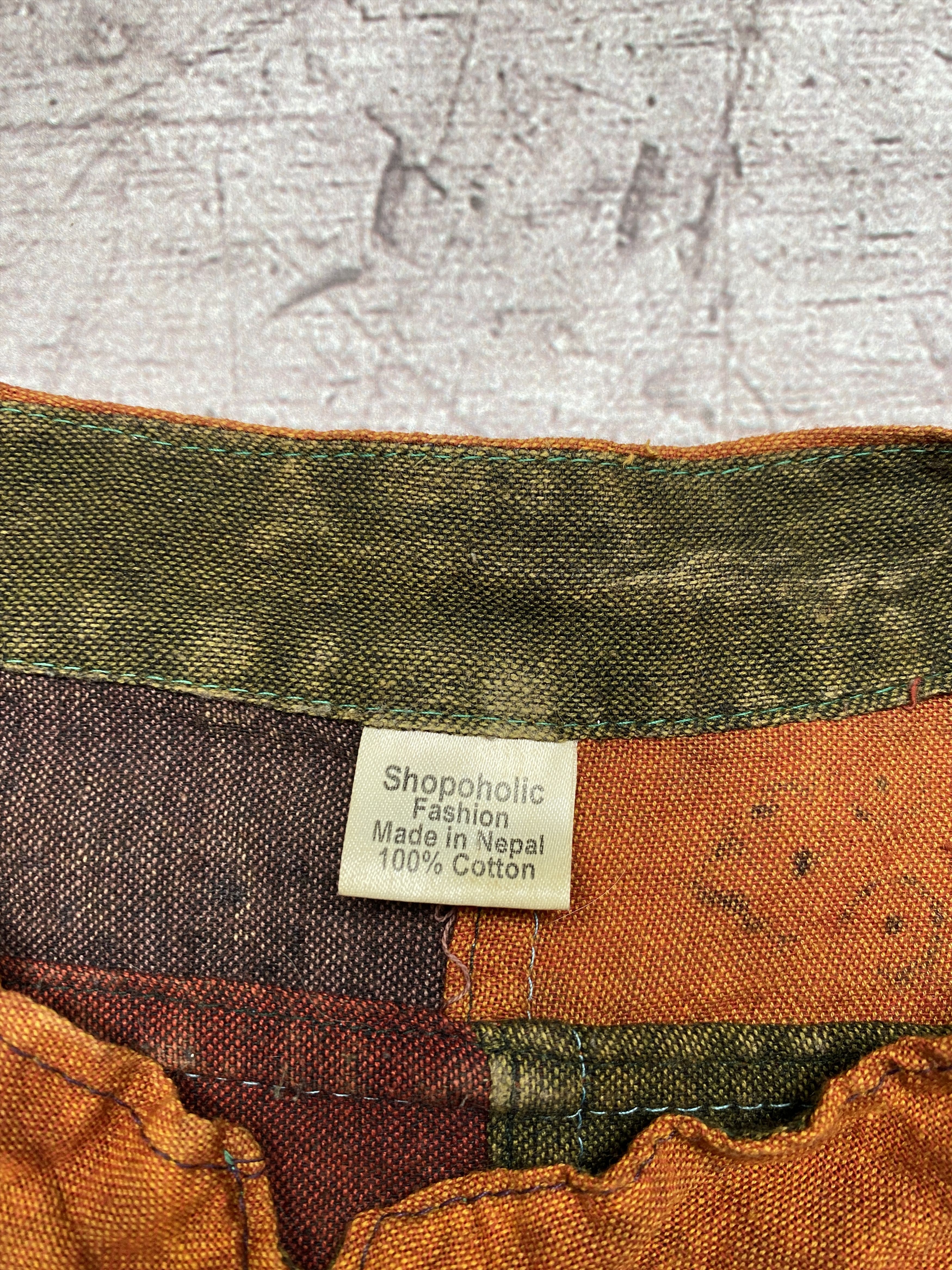 Vintage Vintage Patchwork Shirt Made in Nepal Size US XXL / EU 58 / 5 - 3 Thumbnail
