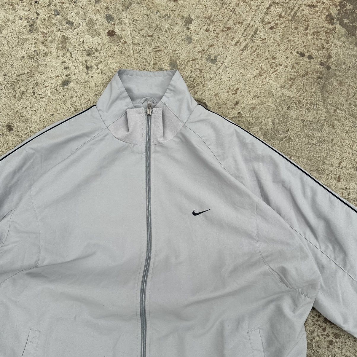 Nike × Vintage Vintage Nike Zip Sweater Windbreaker Small Swoosh Y2K 00s Size US XXL / EU 58 / 5 - 5 Thumbnail