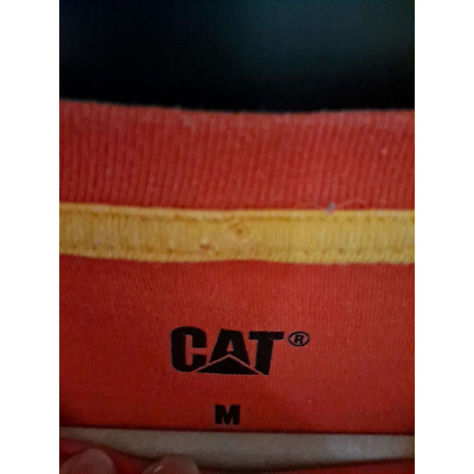 Other CAT Orange Logo Shirt Size Medium Size US M / EU 48-50 / 2 - 4 Thumbnail