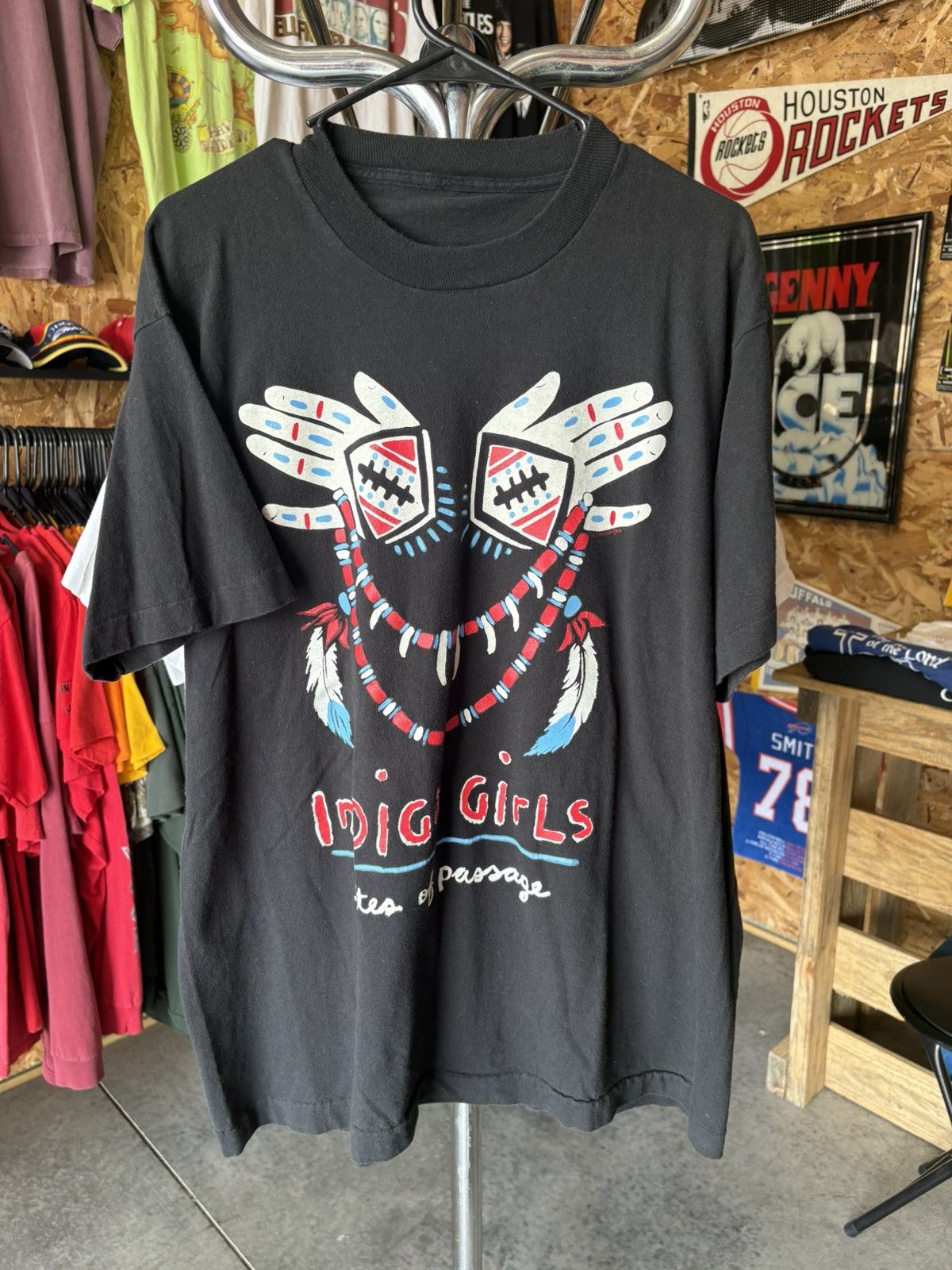 Band Tees 1992 Indigo Girls Band T-Shirt Size US XXL / EU 58 / 5 - 1 Thumbnail