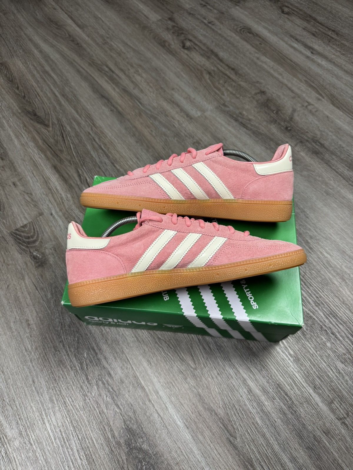 Adidas × Sporty & Rich adidas Handball Spezial Sporty & Rich Pink size 10.5 Size US 10.5 / EU 43-44 - 3 Thumbnail