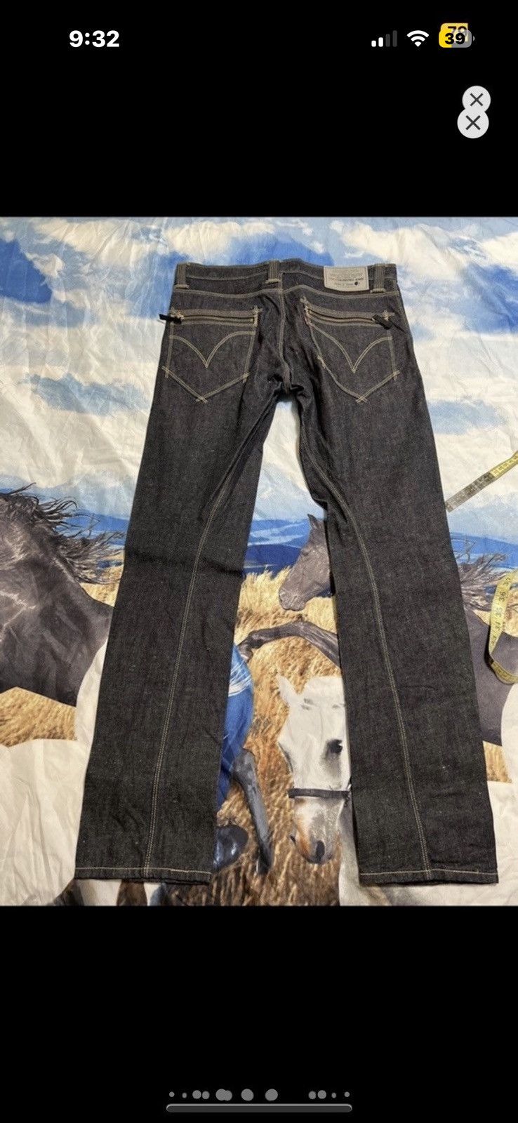 Levi's ***FINAL DROP***RARE 1999 LEVIS ENGINEERED TECH DENIM 32 Size US 32 / EU 48 - 14 Thumbnail