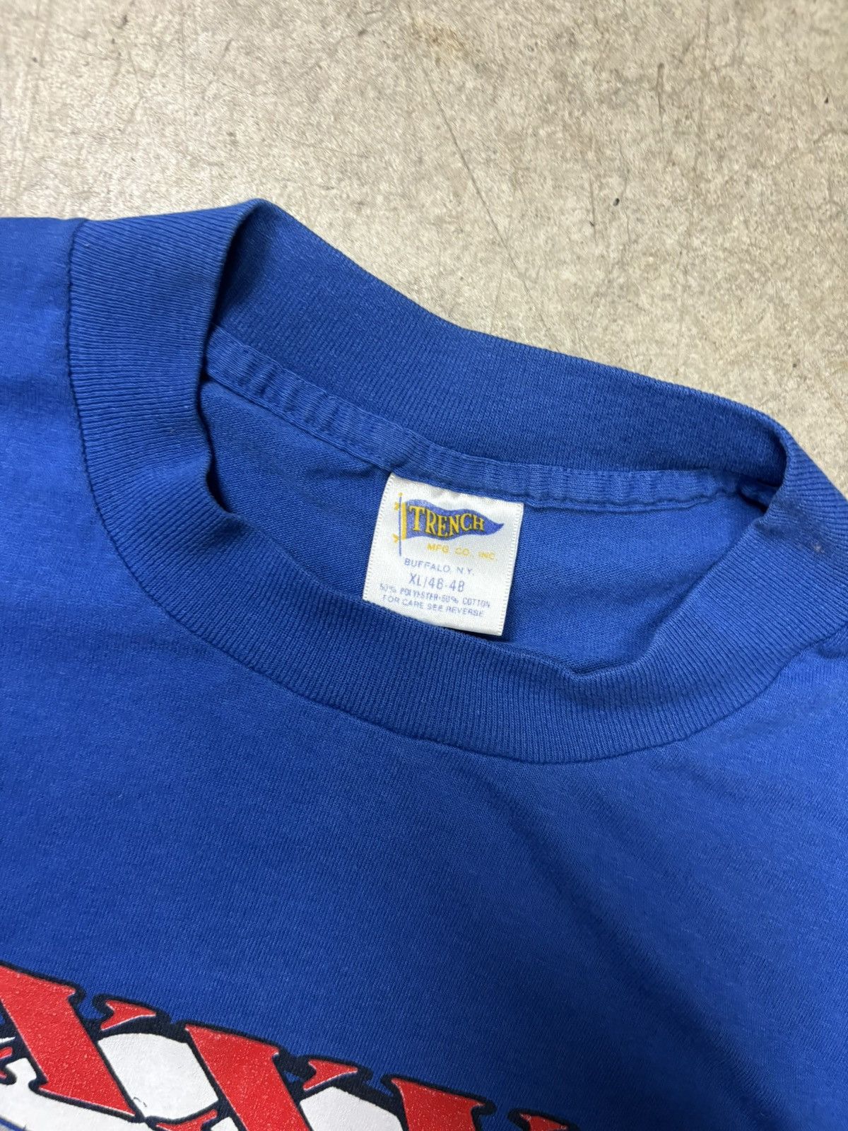 NFL Vintage 1991 Buffalo Bills Super Bowl T-shirt Size US XL / EU 56 / 4 - 3 Thumbnail