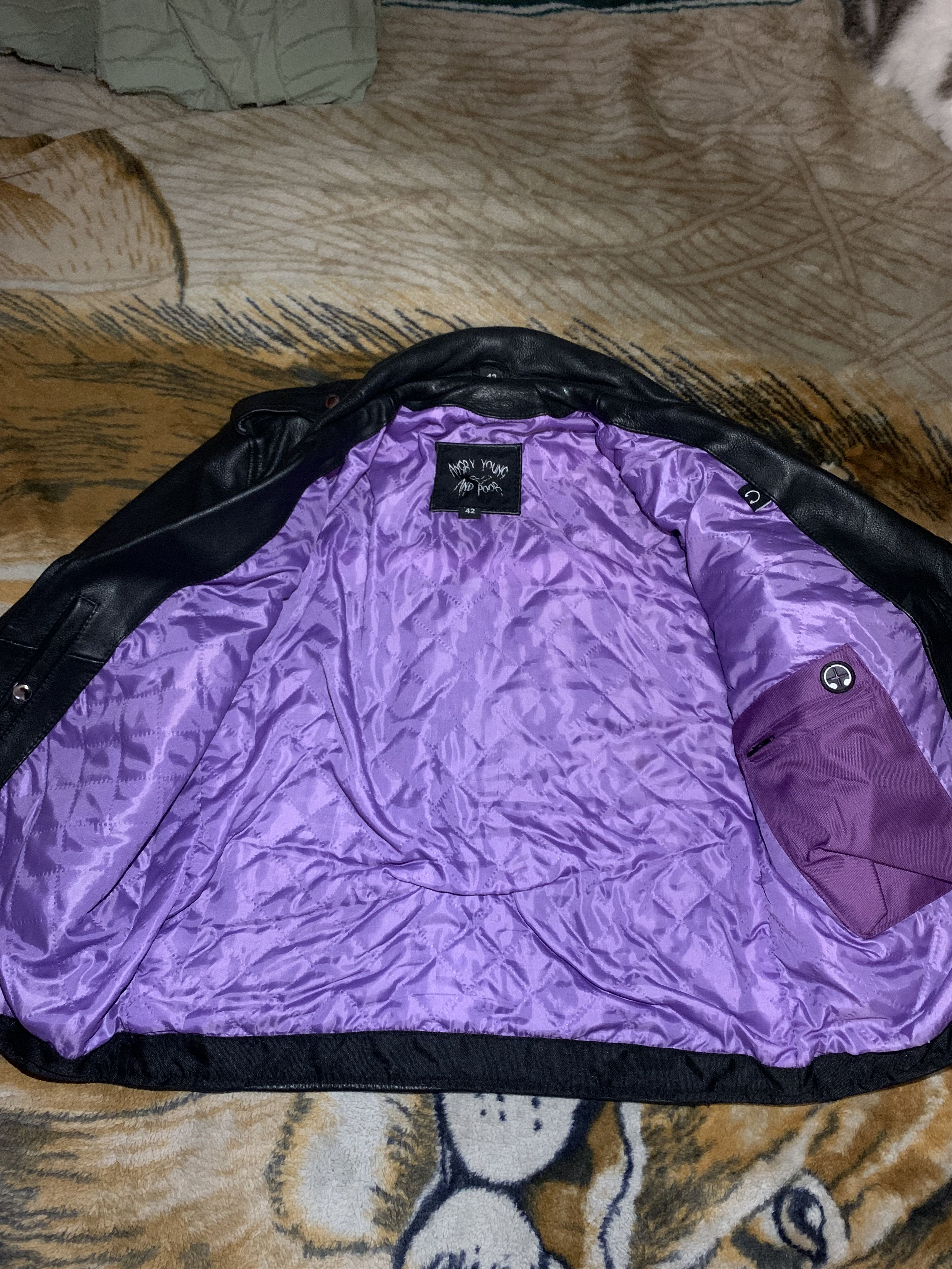 Other AngryYoungAndPoor Leather Jacket Size US L / EU 52-54 / 3 - 2 Thumbnail