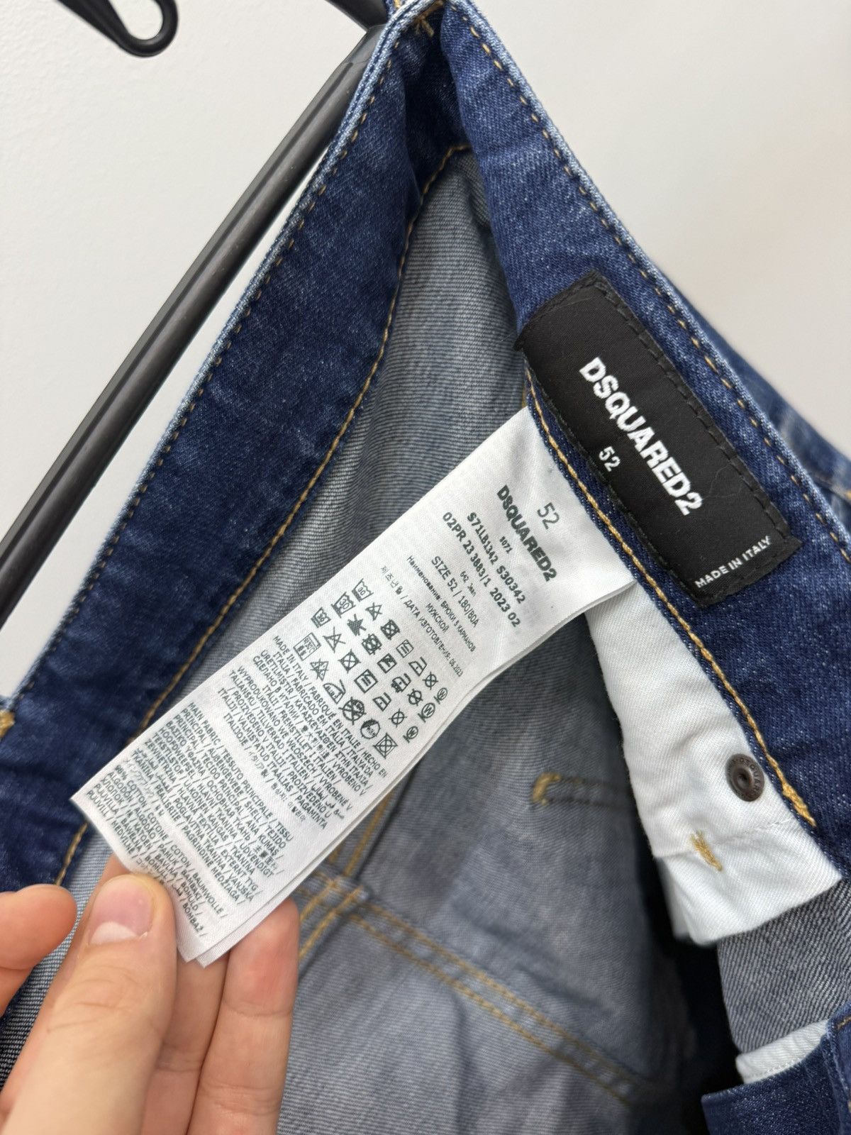 Dsquared2 Dsquared2 Slim Fit Jeans Size US 36 / EU 52 - 9 Thumbnail