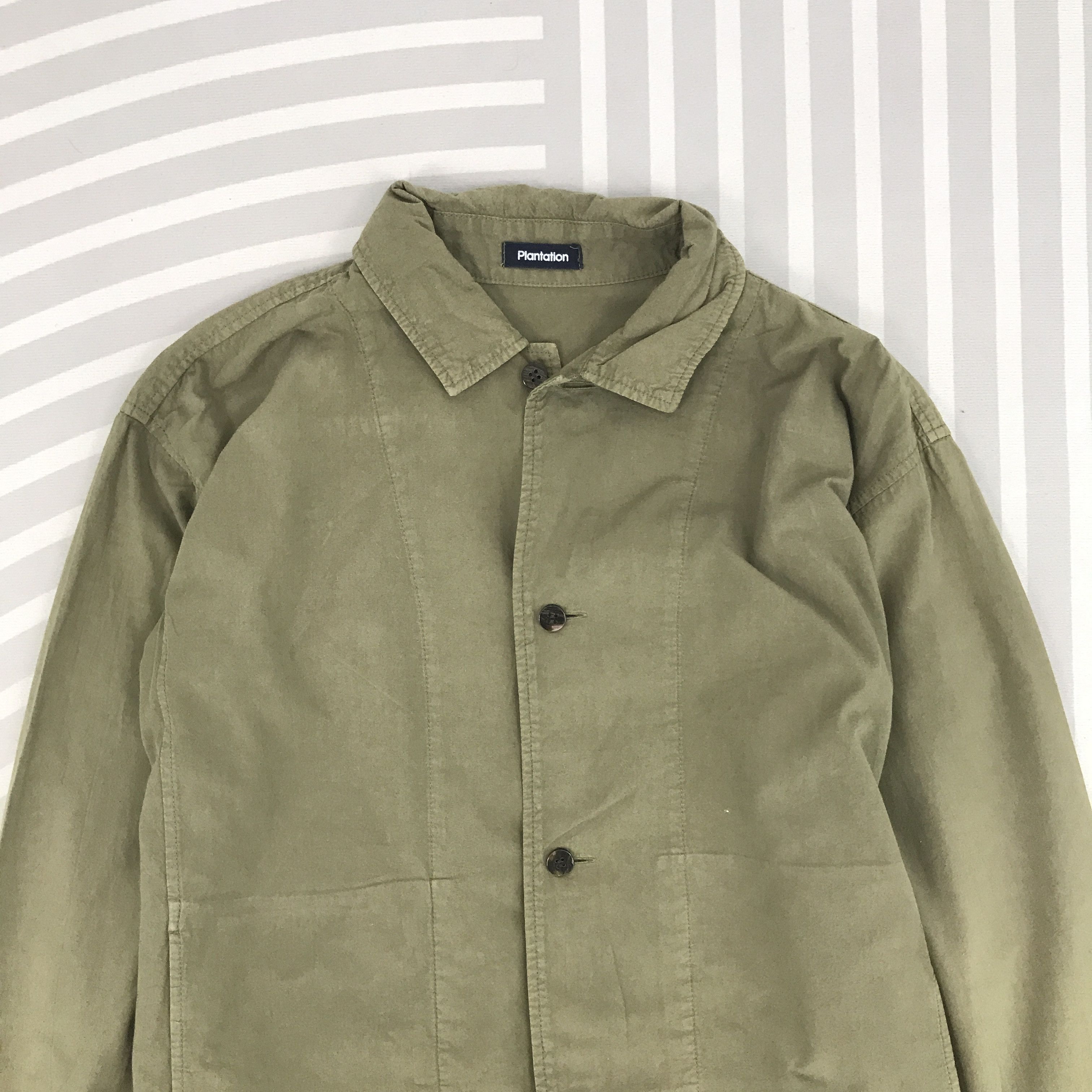 Issey Miyake × Japanese Brand Plantation by Issey Miyake Oversized Button up jacket Size US M / EU 48-50 / 2 - 2 Thumbnail