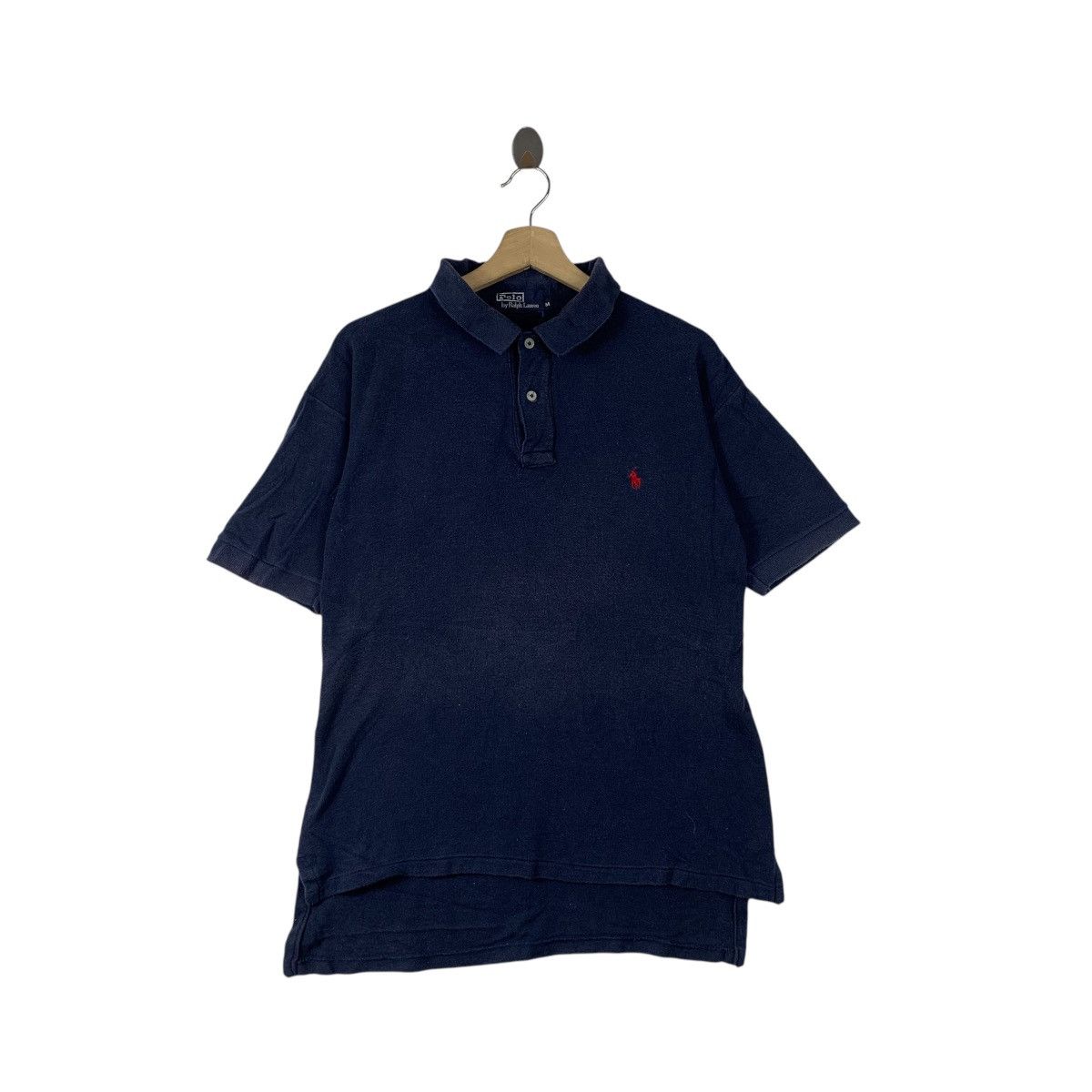 Polo Ralph Lauren Vintage POLO RALPH LAUREN Small Pony Blue Tee Shirt Top Size US M / EU 48-50 / 2 - 1 Thumbnail