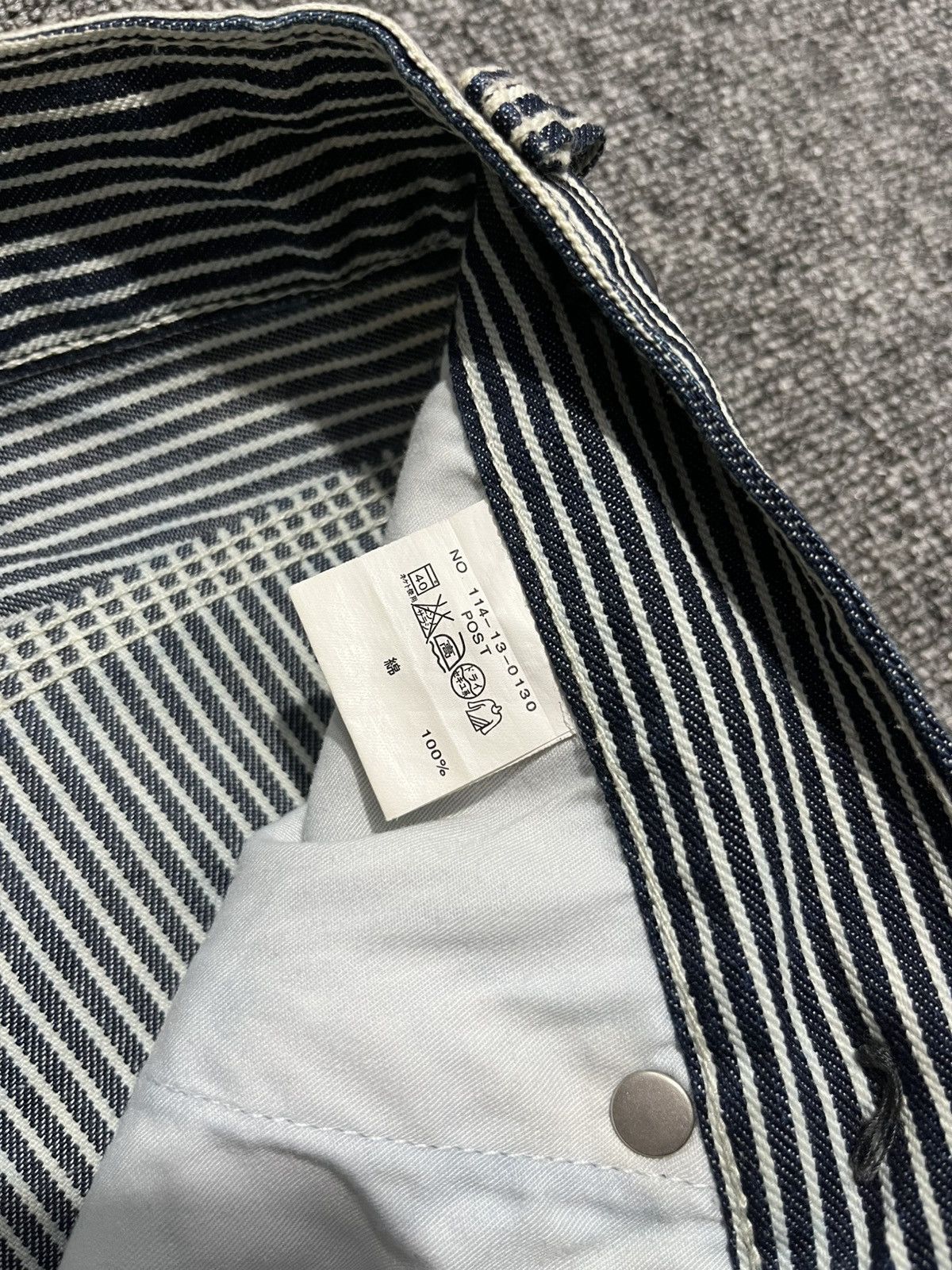 Post Overalls post overall's stripe wabash pants Size US 31 - 9 Thumbnail