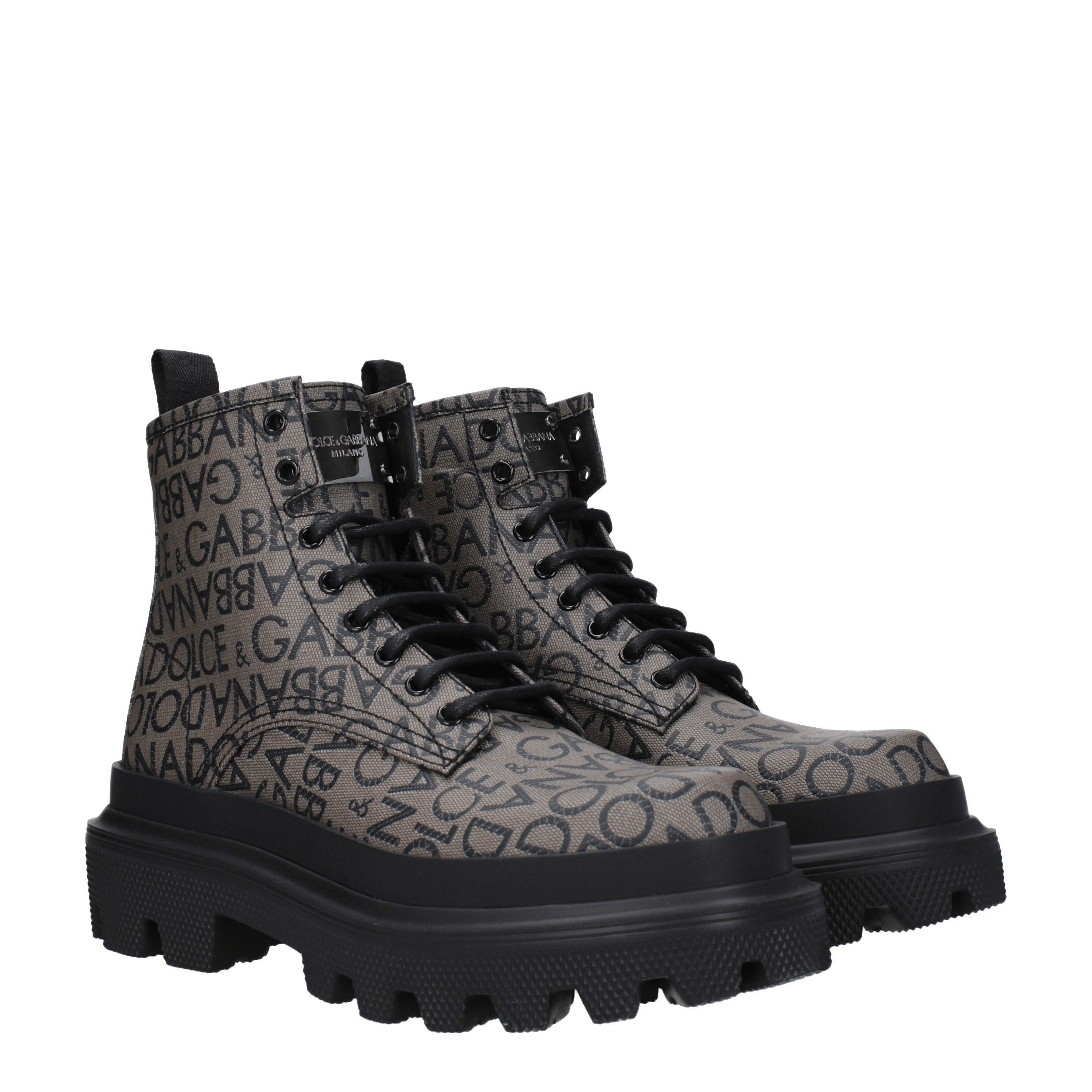 Dolce & Gabbana Ankle Boots in Textile Size US 7 / EU 40 - 1 Thumbnail
